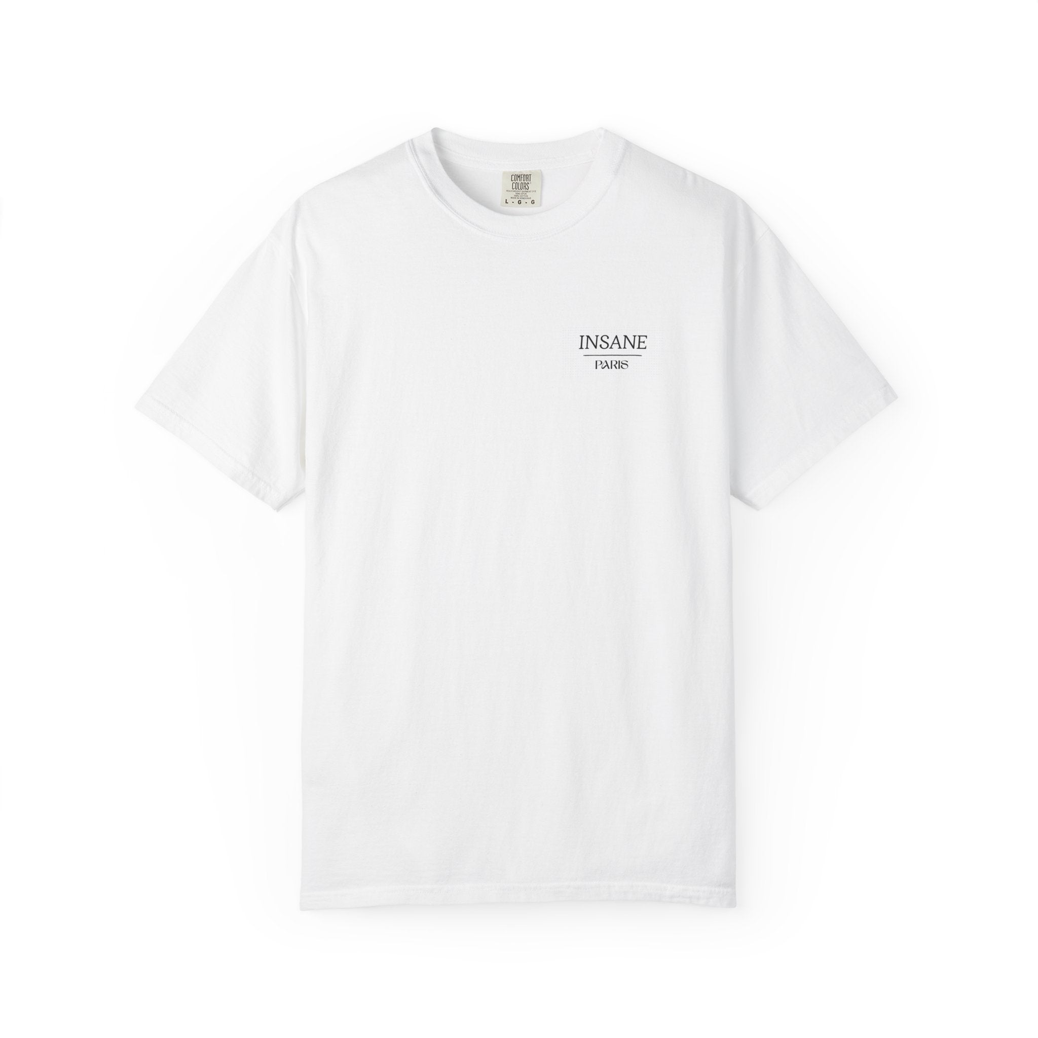 Minimalist Chest Text Tee — Insane