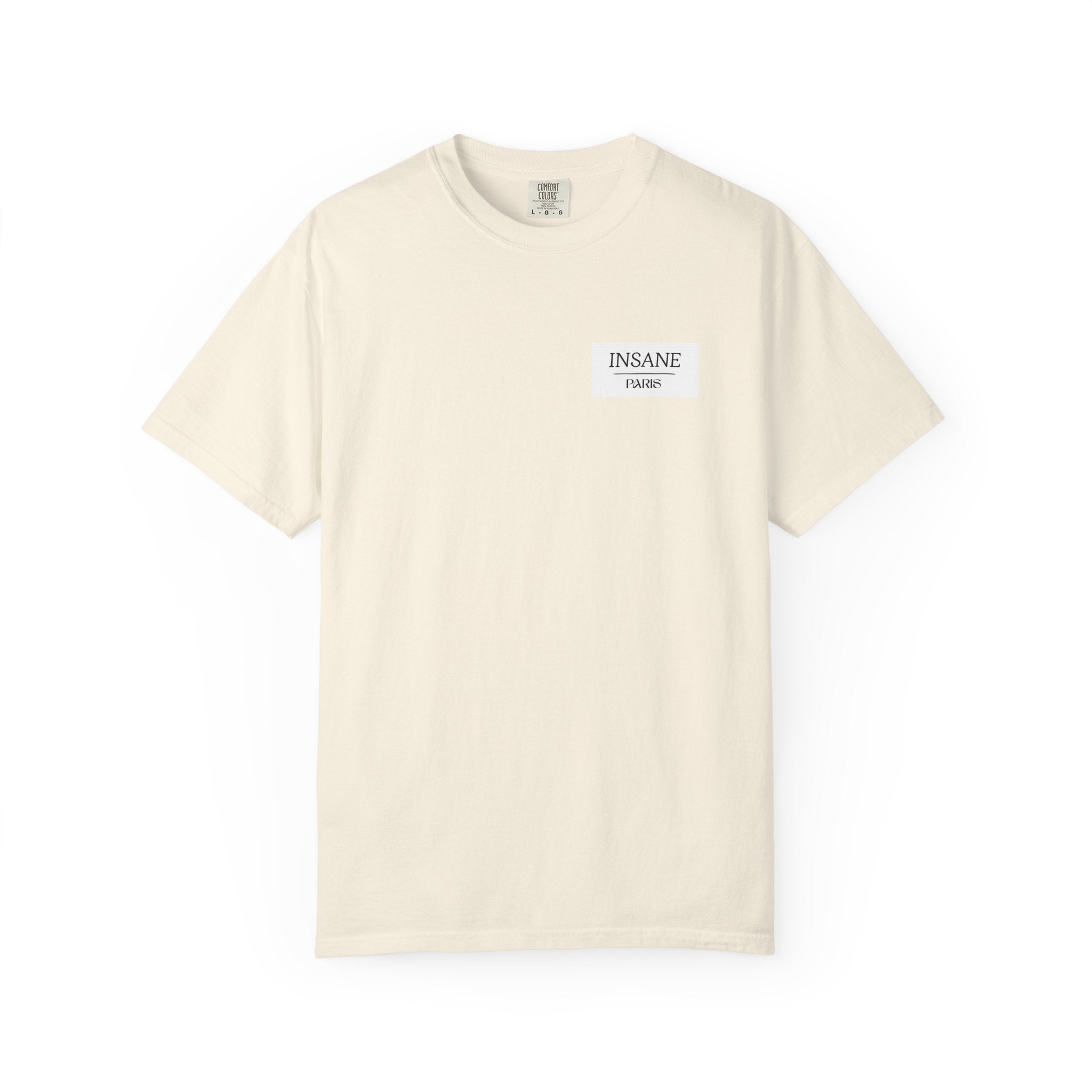 Minimalist Chest Text Tee — Insane