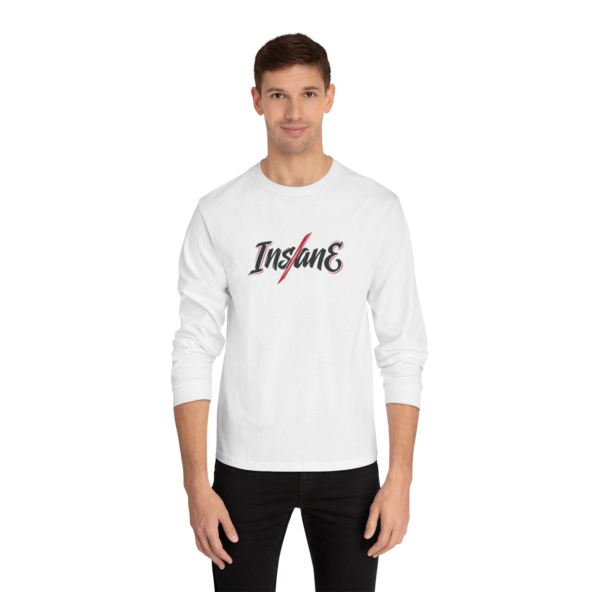 Essential Graphic Long Sleeve Tee — Insane