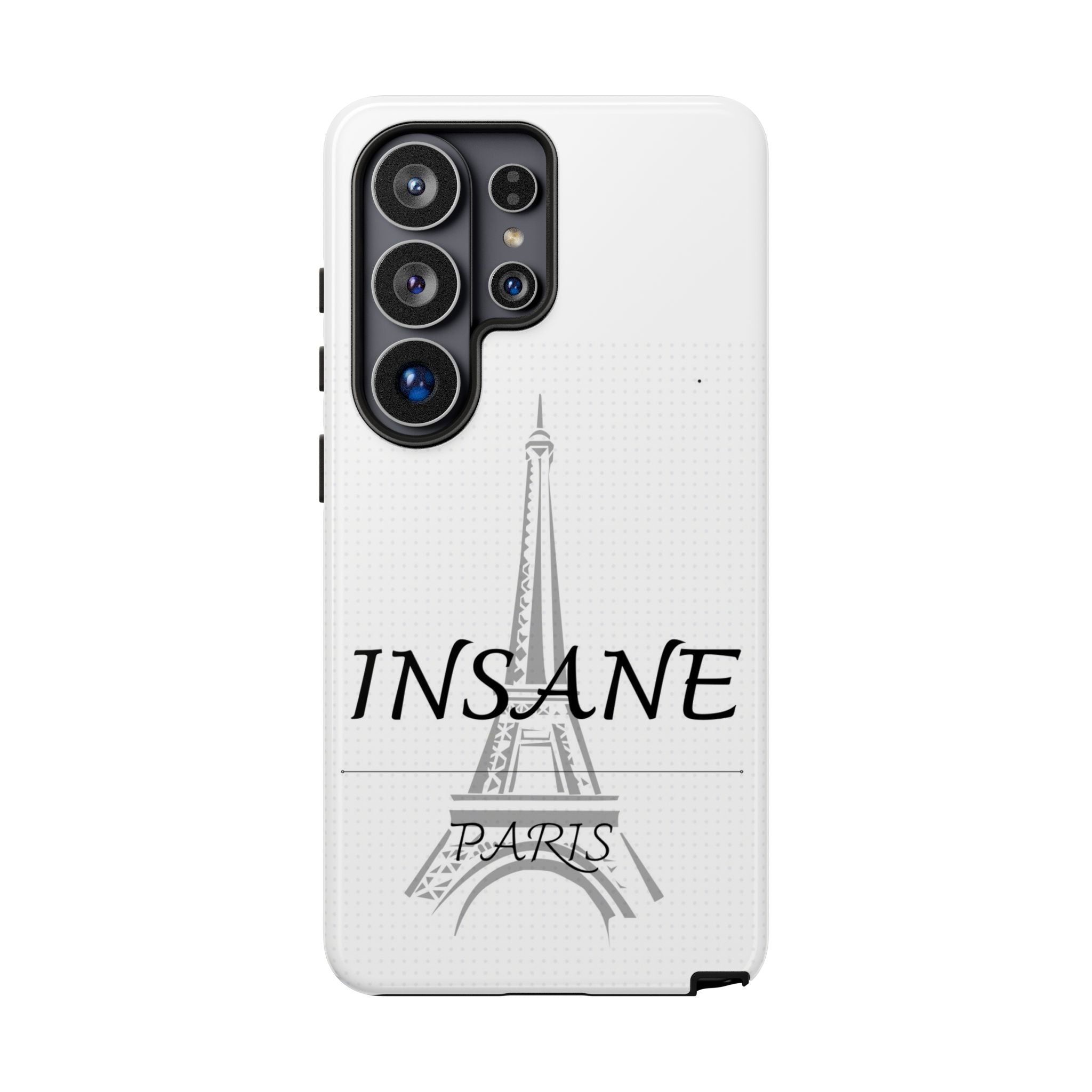 3D Isometric Text Phone Case — Insane