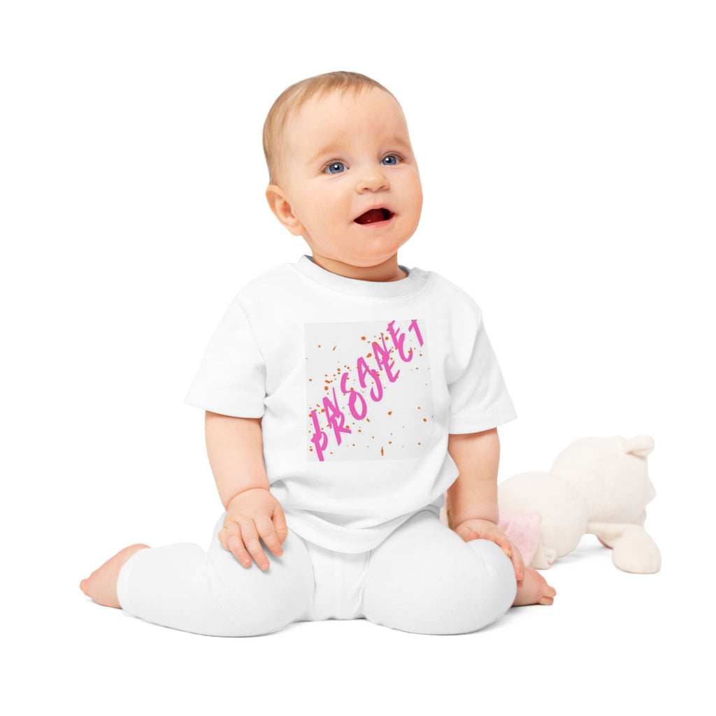 Pink Princess Script Pocket Tee — Baby Gift