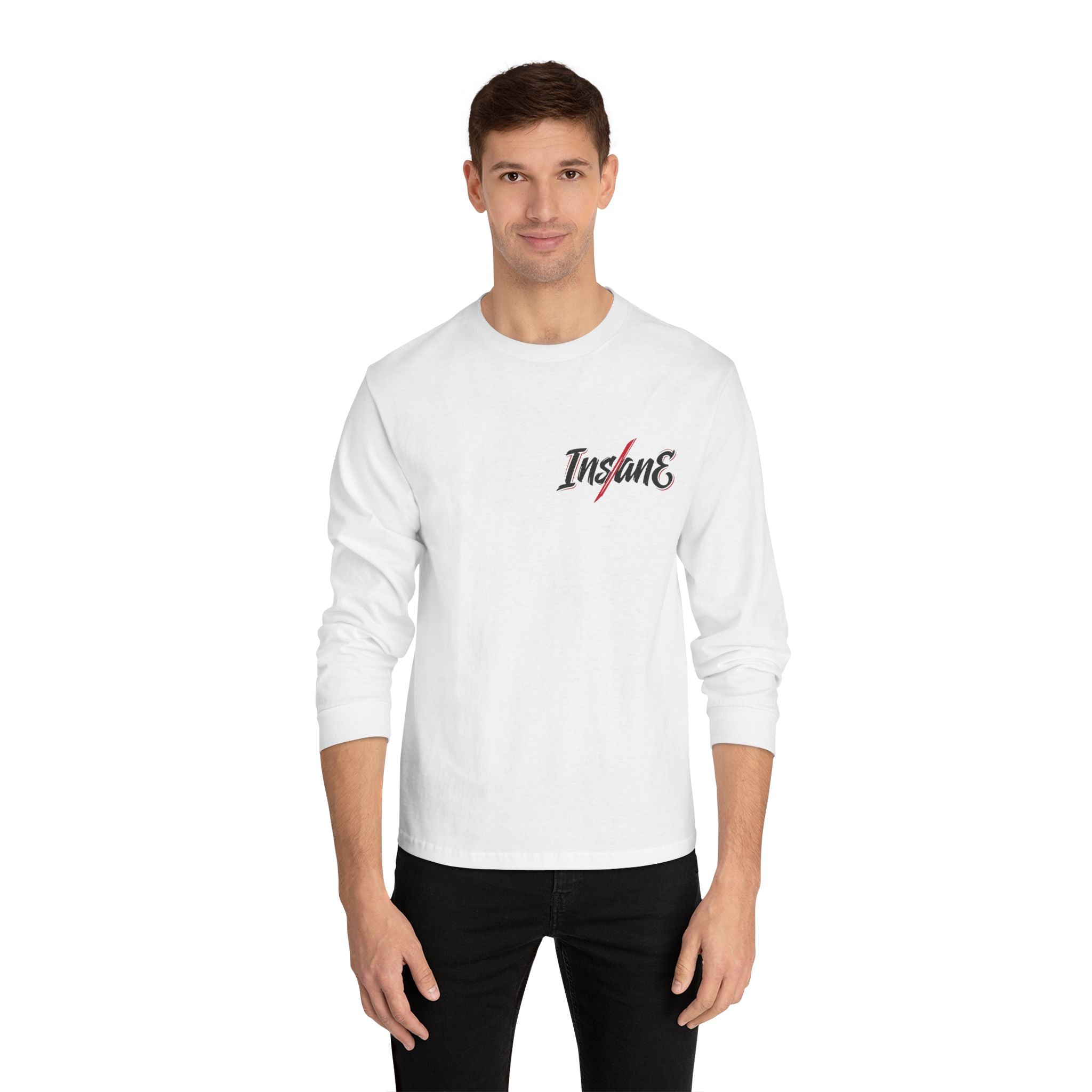 Long Sleeve Cotton Tee — Insane Streetwear
