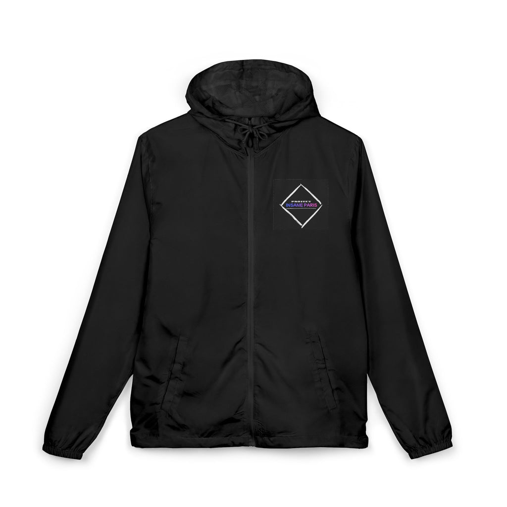 Retro Pixel Glow Windbreaker Jacket — Insane