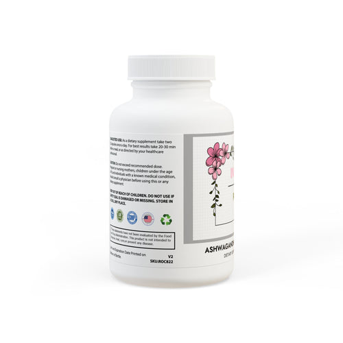 Ashwagandha and Black Pepper Supplement (60 capsules)