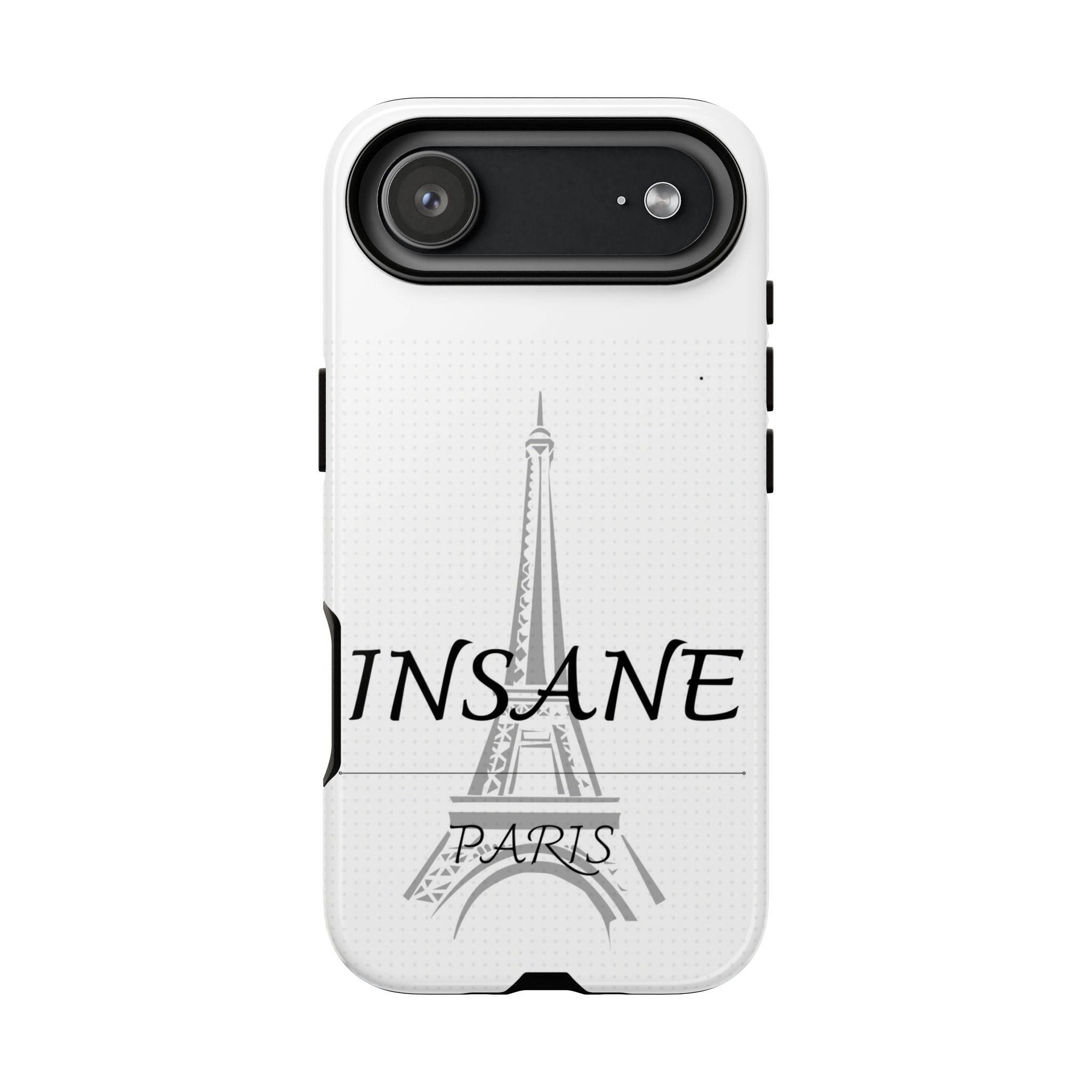 3D Isometric Text Phone Case — Insane
