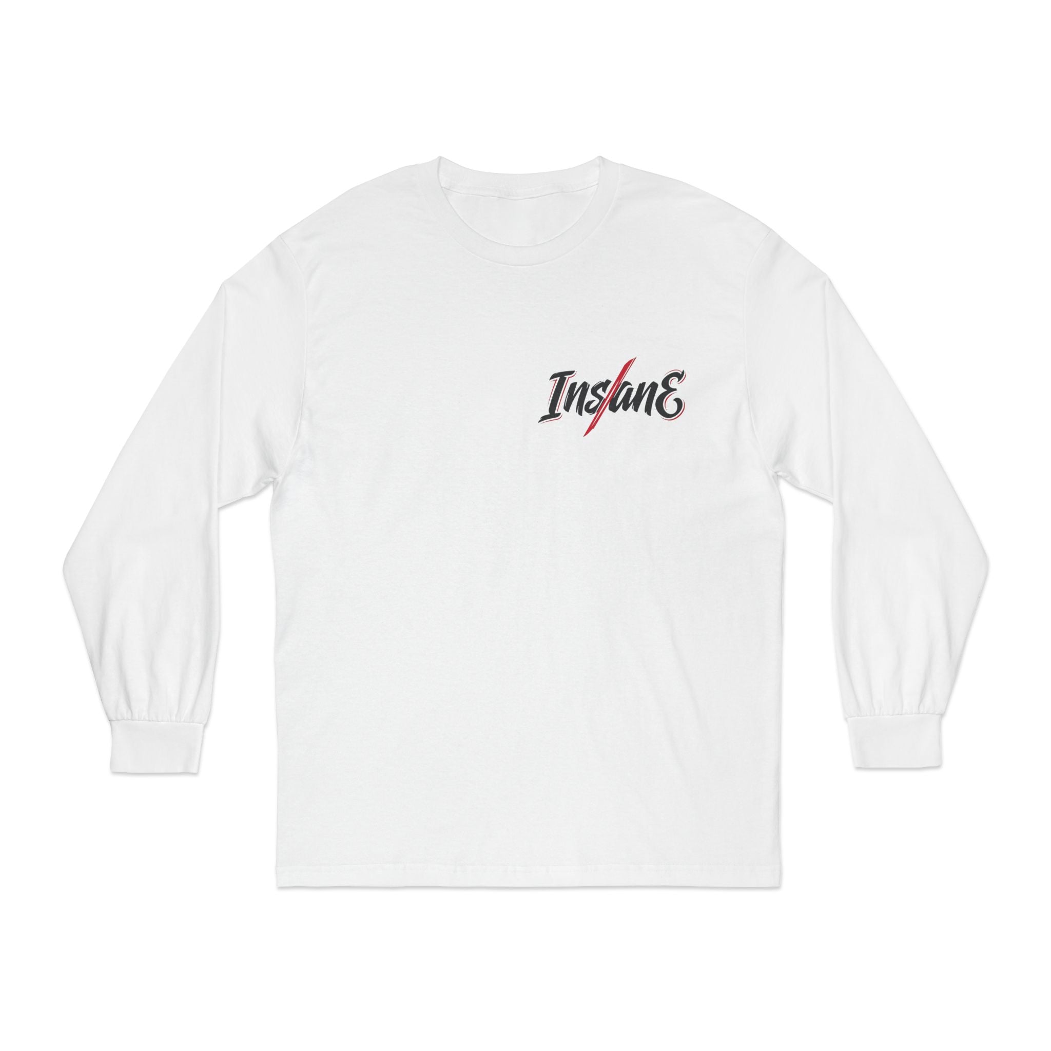 Long Sleeve Cotton Tee — Insane Streetwear