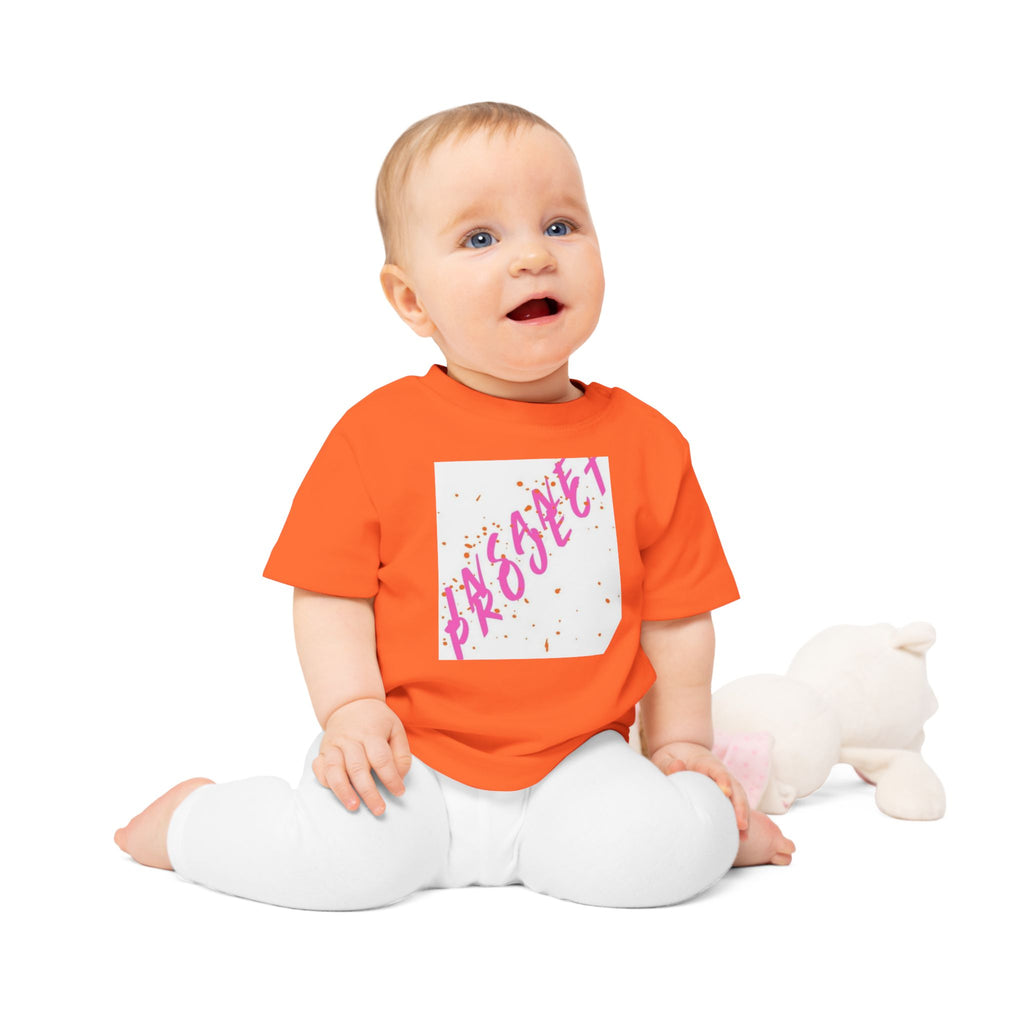 Pink Princess Script Pocket Tee — Baby Gift