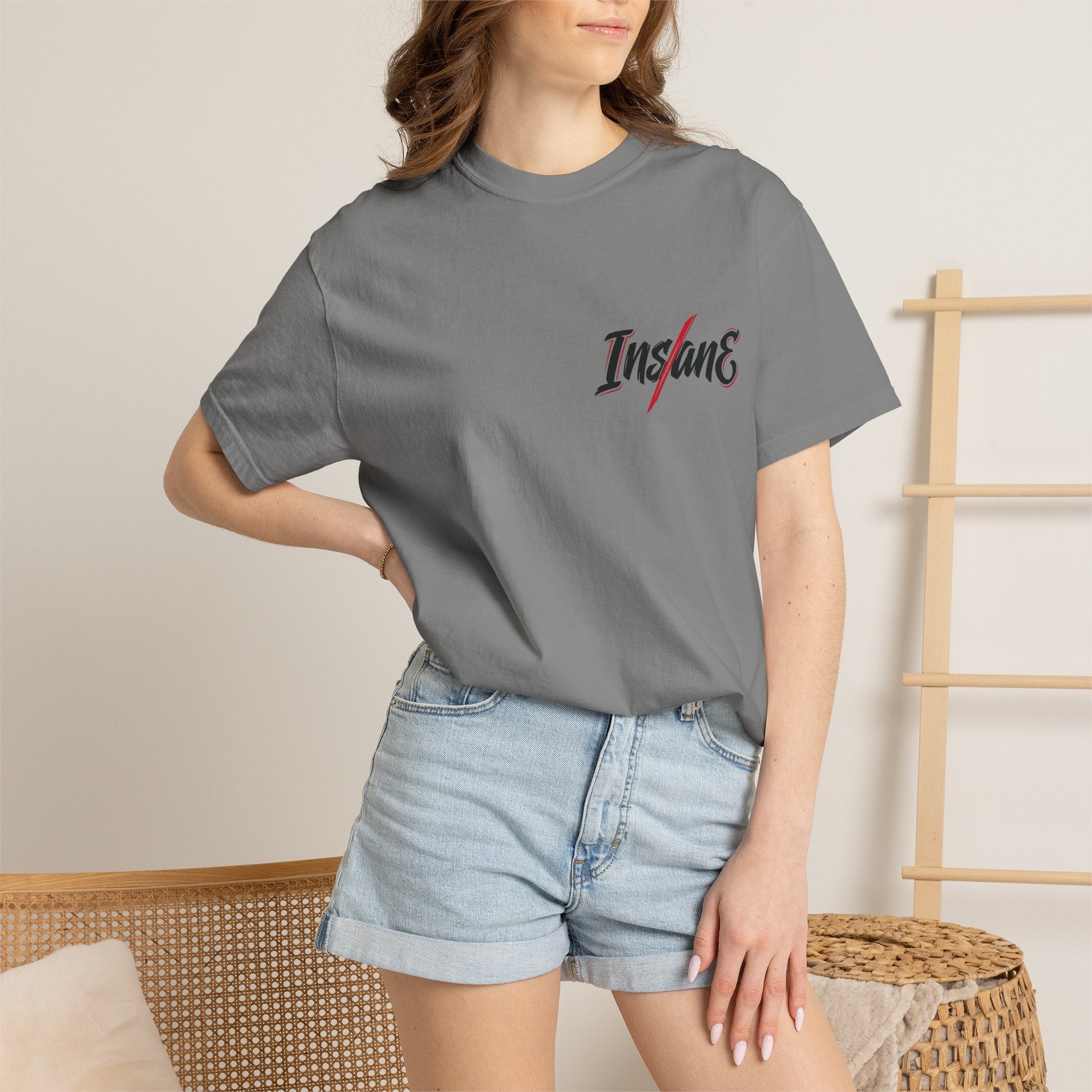 Garment-Dyed Cotton Tee — Insane Streetwear