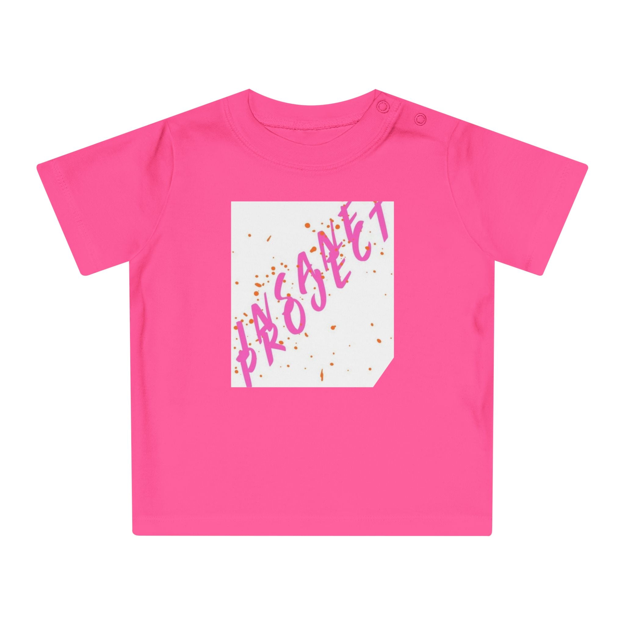 Pink Princess Script Pocket Tee — Baby Gift
