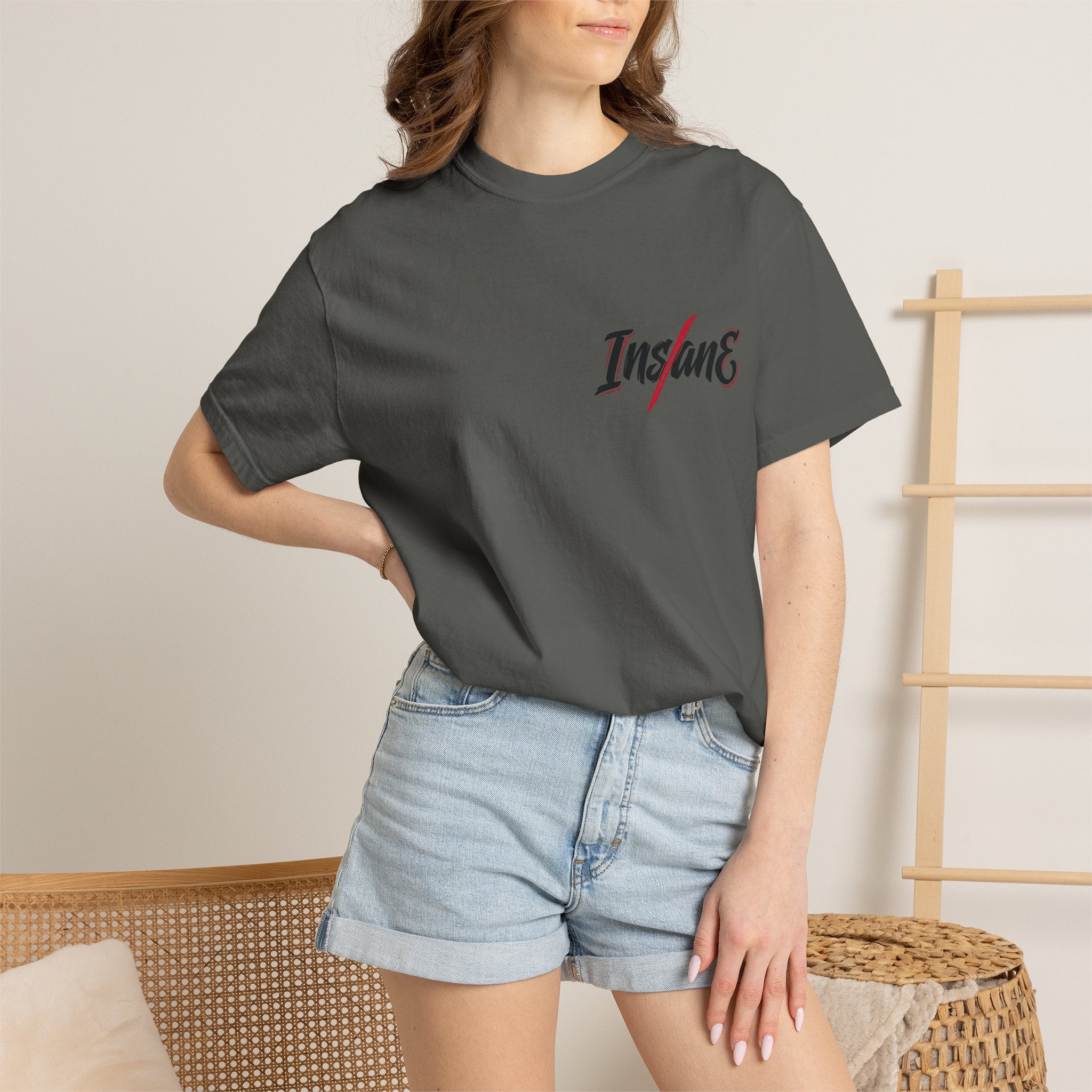 Garment-Dyed Cotton Tee — Insane Streetwear