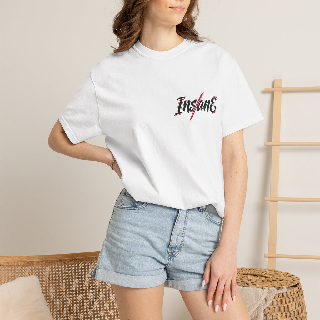 Garment-Dyed Cotton Tee — Insane Streetwear