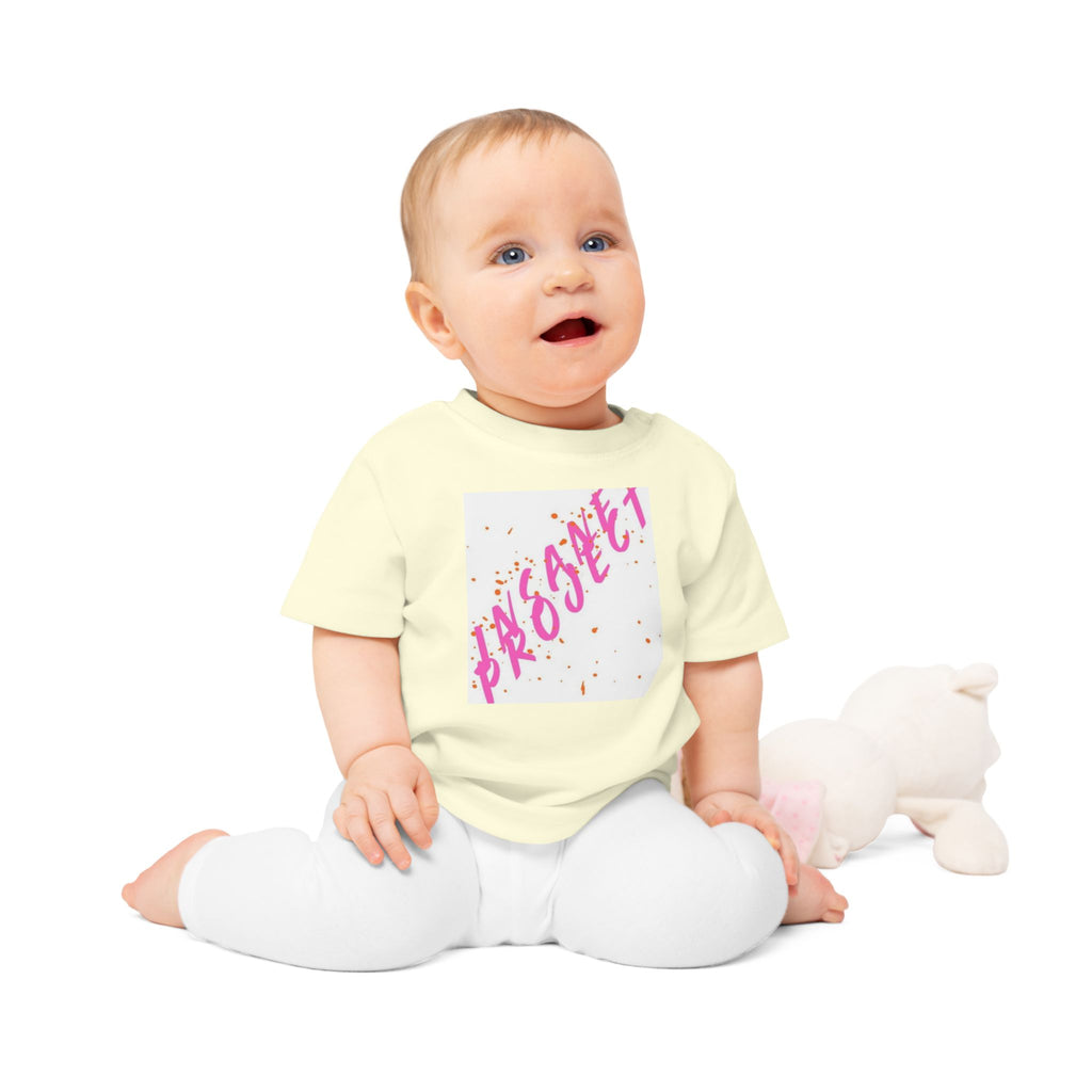 Pink Princess Script Pocket Tee — Baby Gift