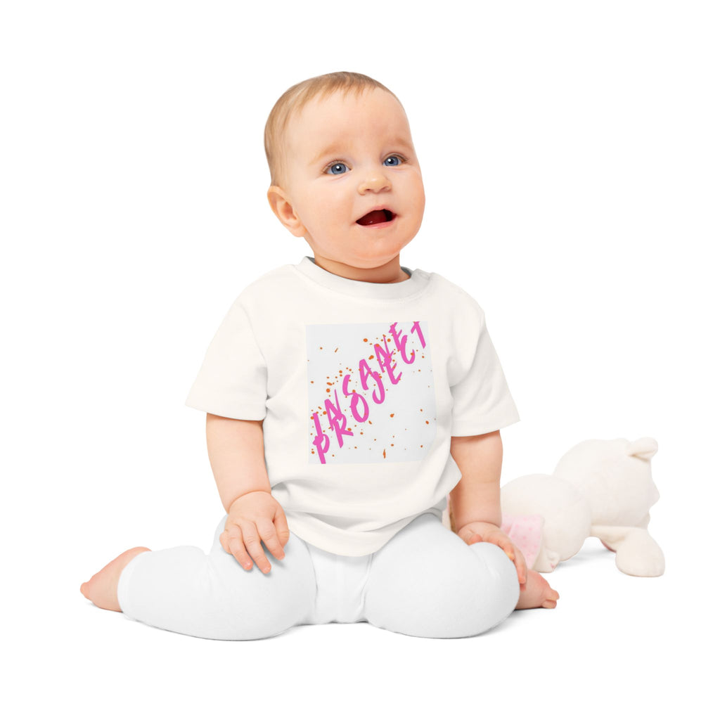 Pink Princess Script Pocket Tee — Baby Gift