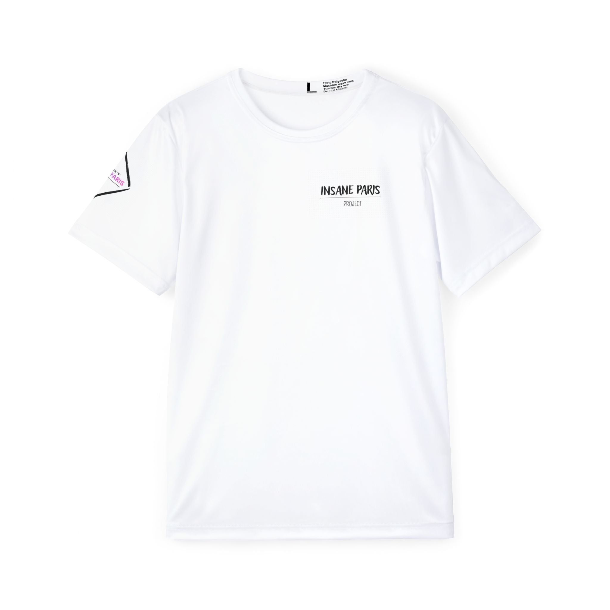 White Logo Athletic Sports Jersey — Insane