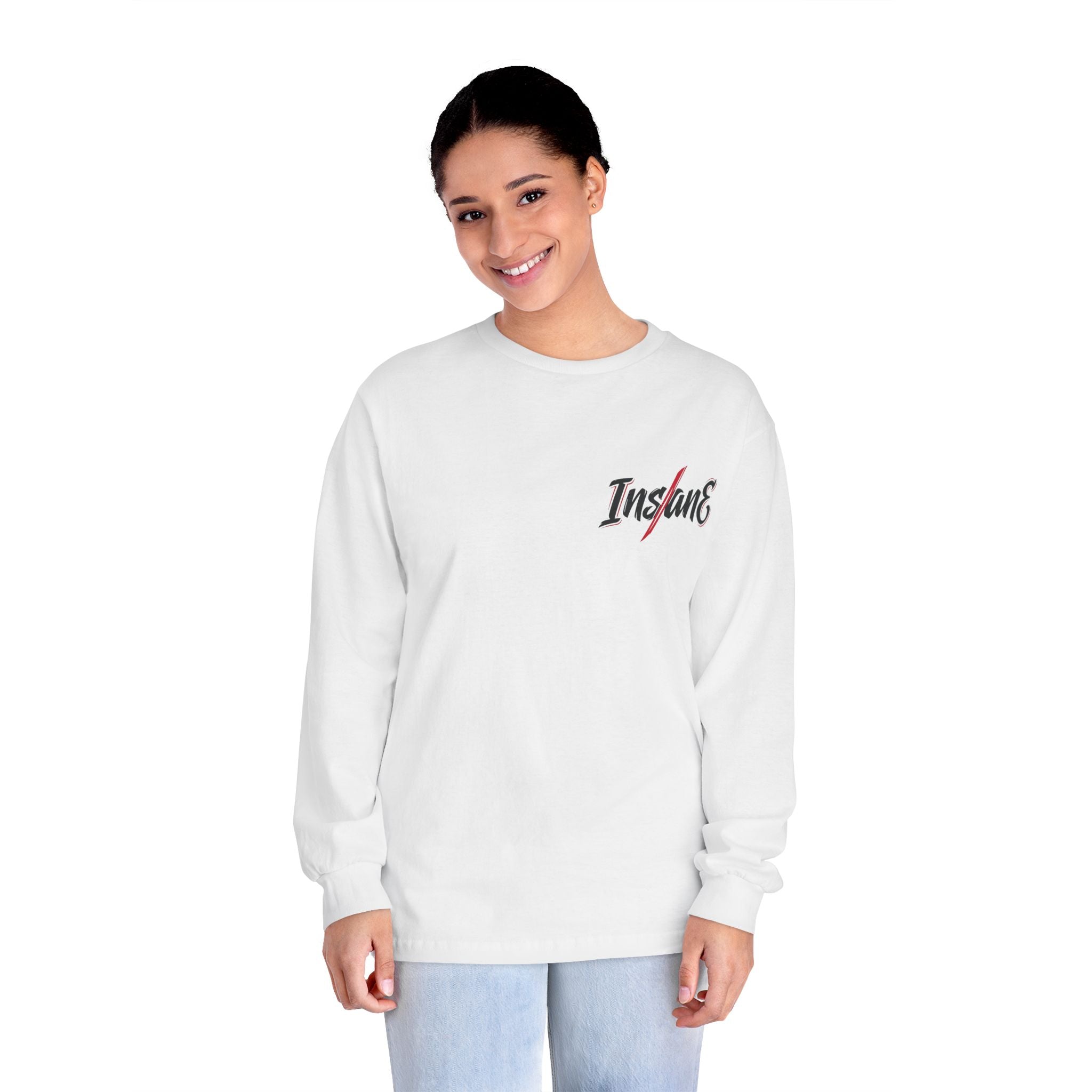 Long Sleeve Cotton Tee — Insane Streetwear