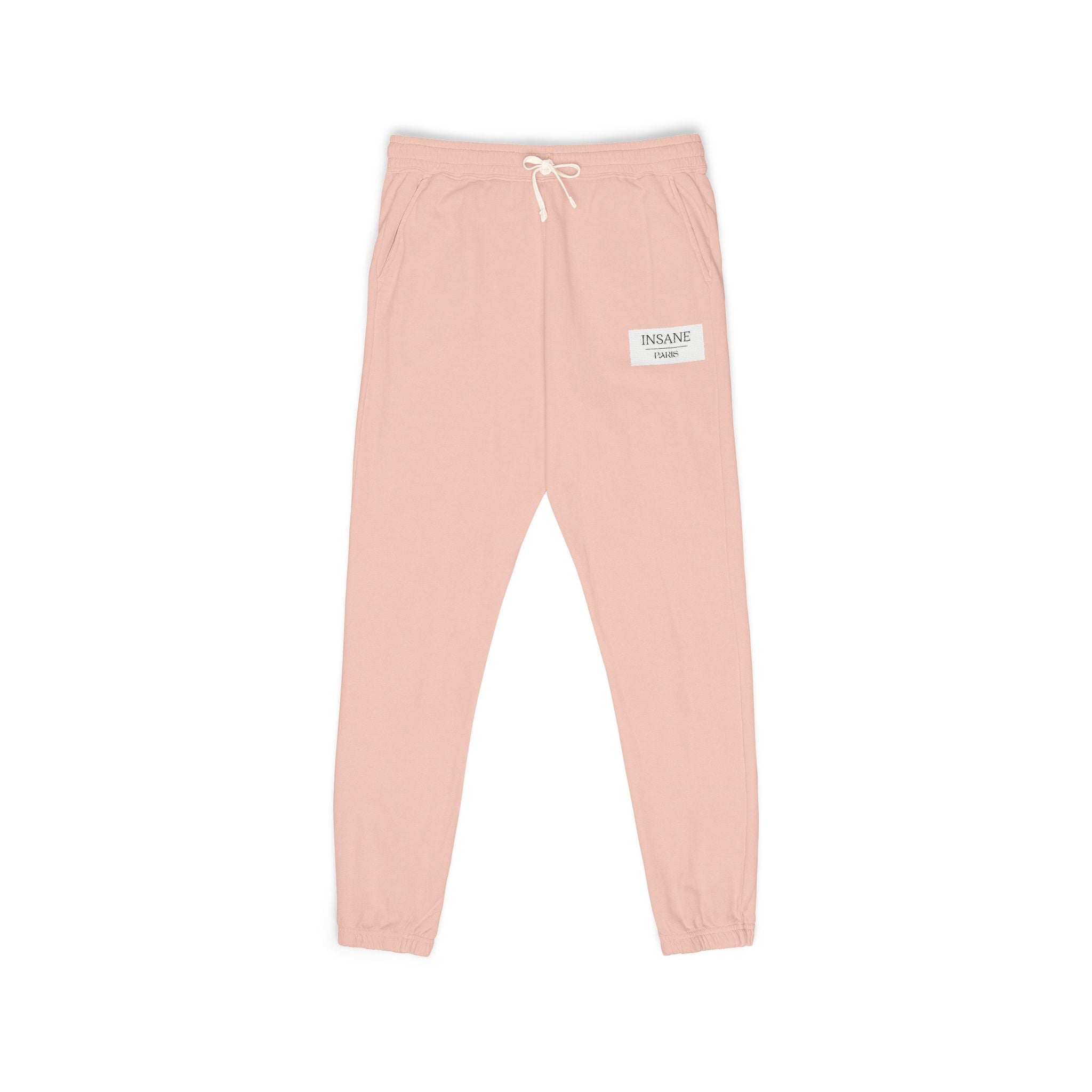Embroidered Patch Fleece Joggers — Insane