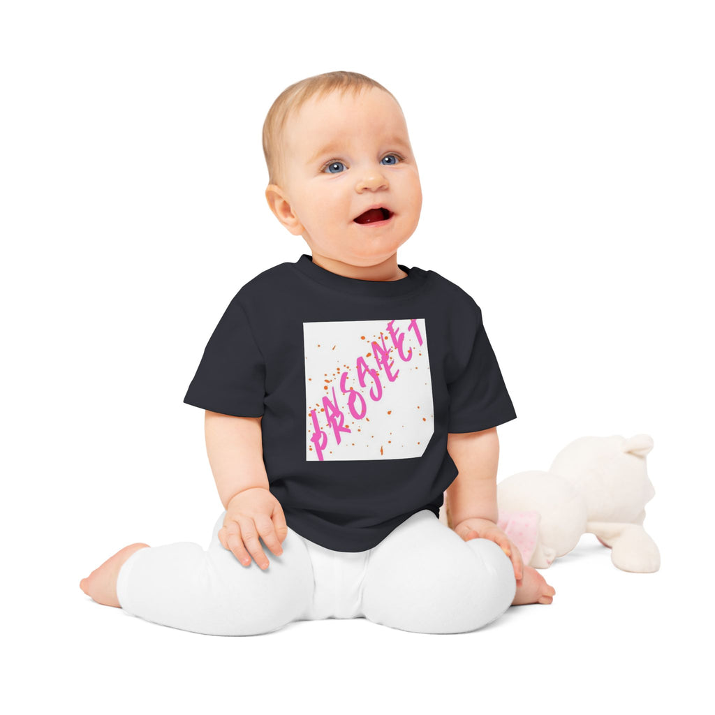 Pink Princess Script Pocket Tee — Baby Gift