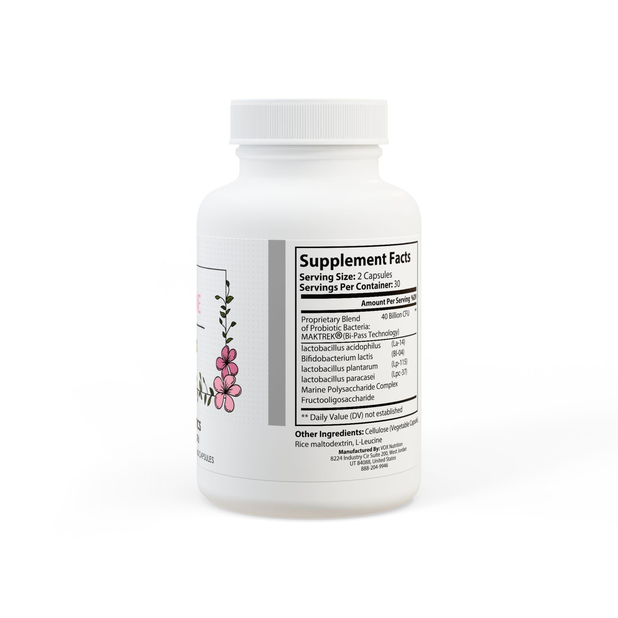 Probiotics Supplement (60 Capsules)