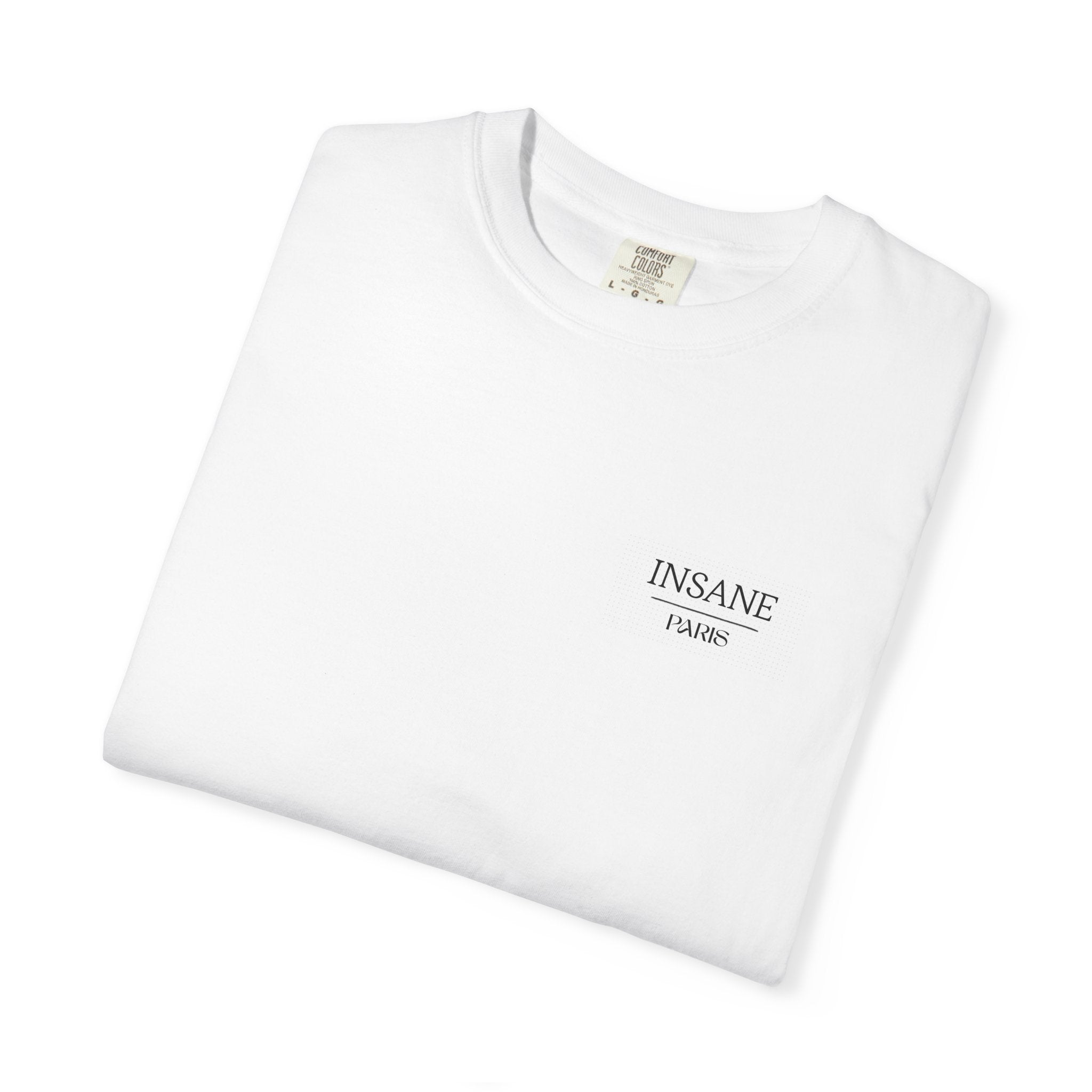 Minimalist Chest Text Tee — Insane
