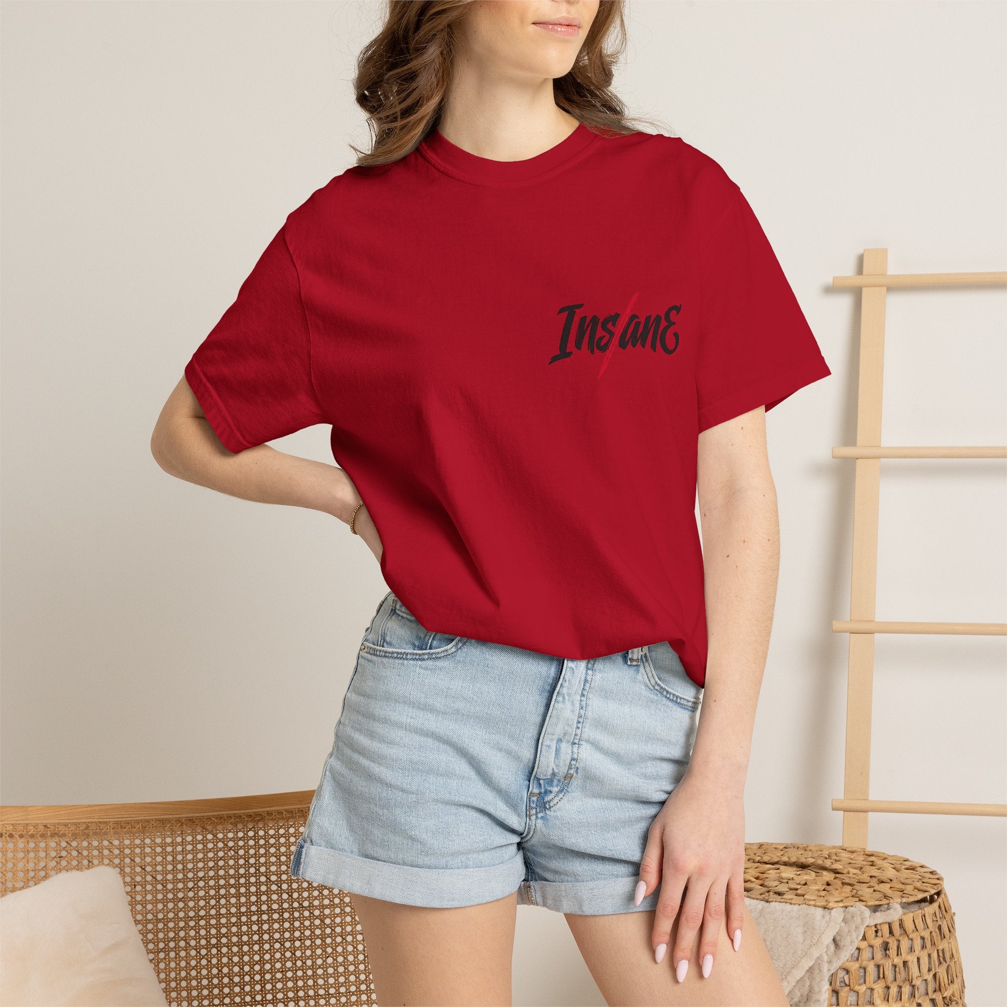 Garment-Dyed Cotton Tee — Insane Streetwear