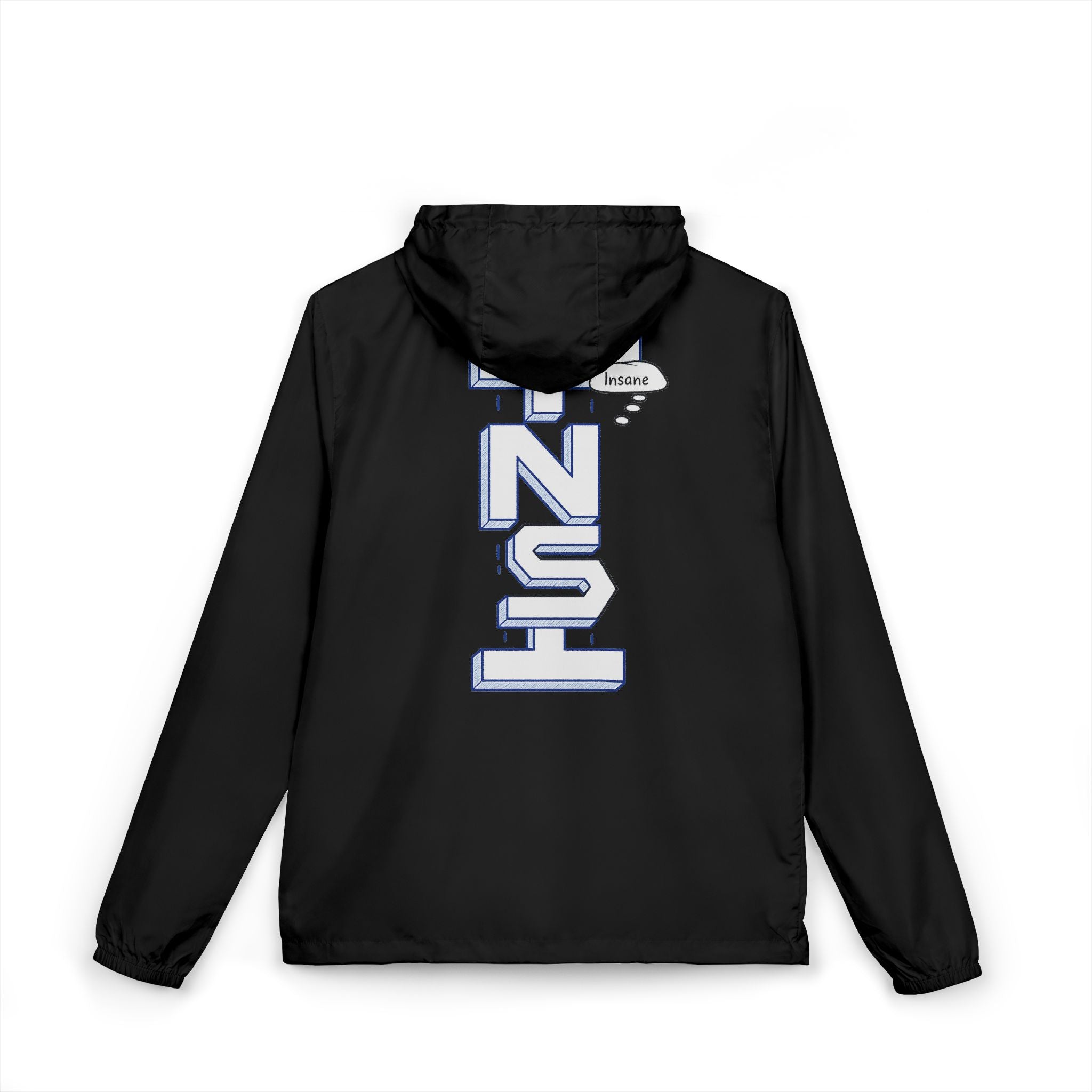 Retro Pixel Glow Windbreaker Jacket — Insane