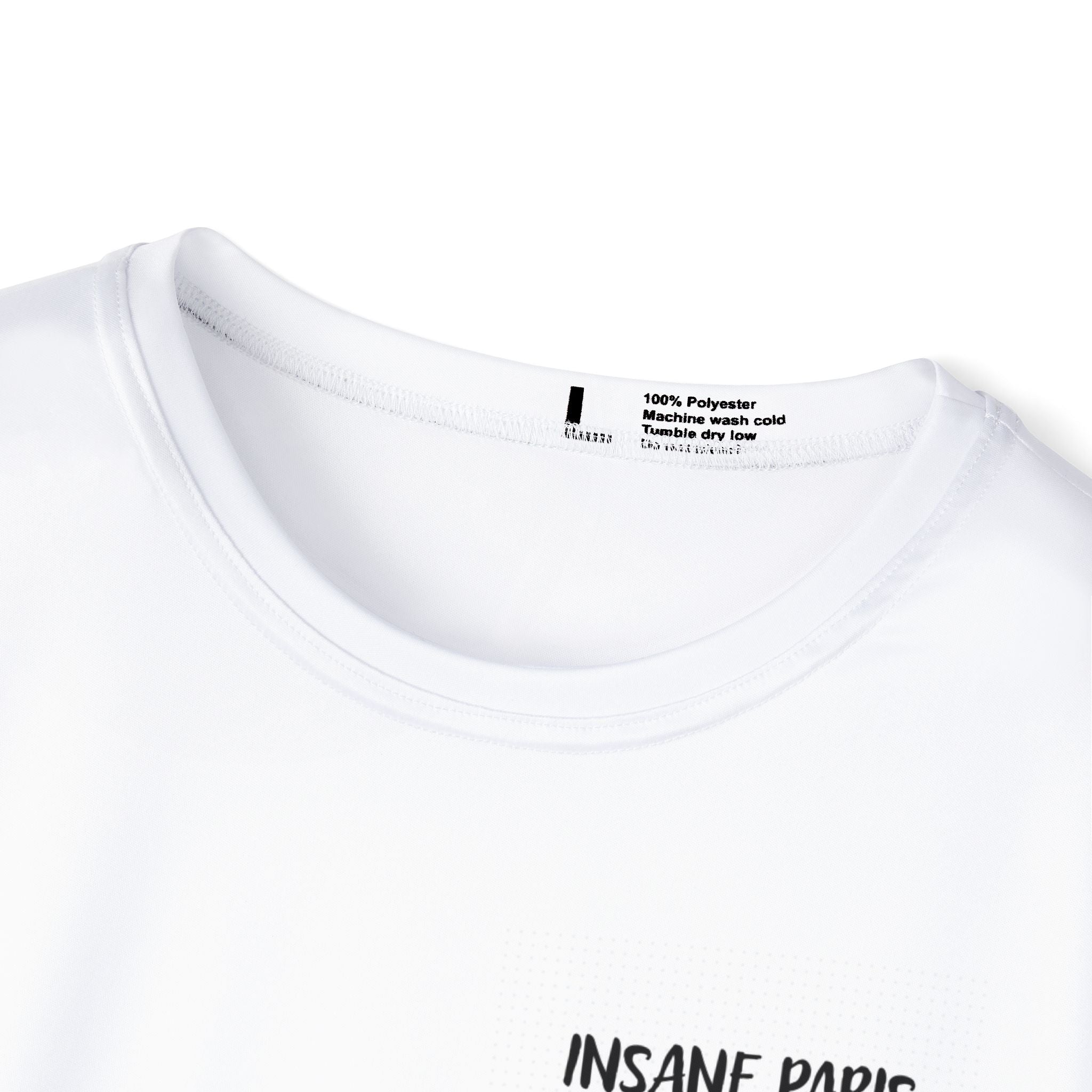 White Logo Athletic Sports Jersey — Insane