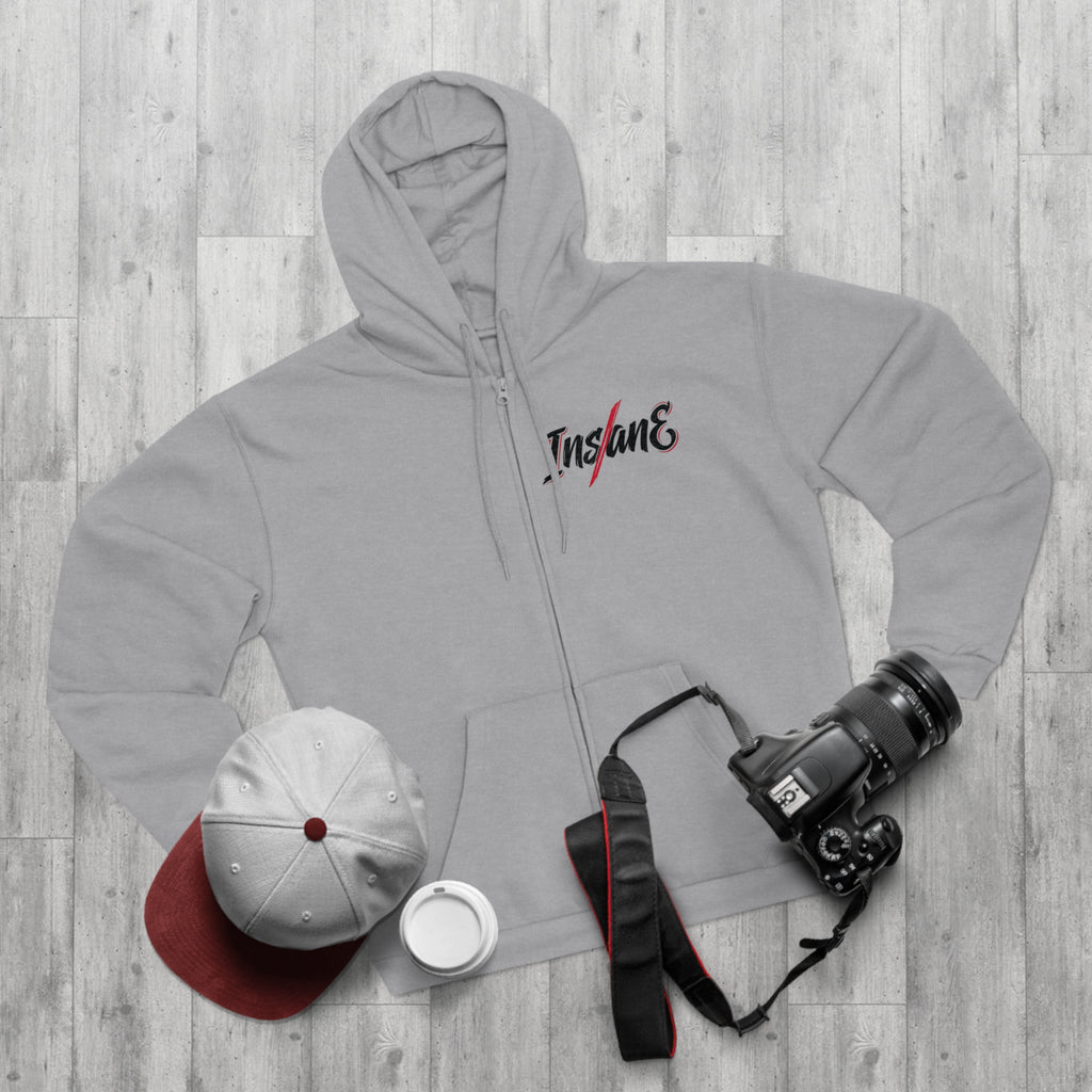 Lightning Logo Zip-Up Hoodie — Insane