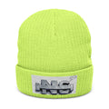 Embroidered Logo Ribbed Beanie — Insane