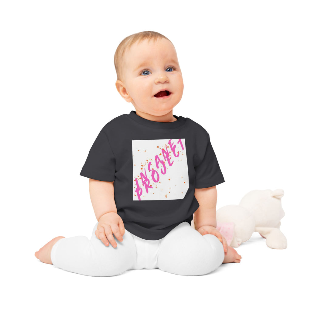 Pink Princess Script Pocket Tee — Baby Gift