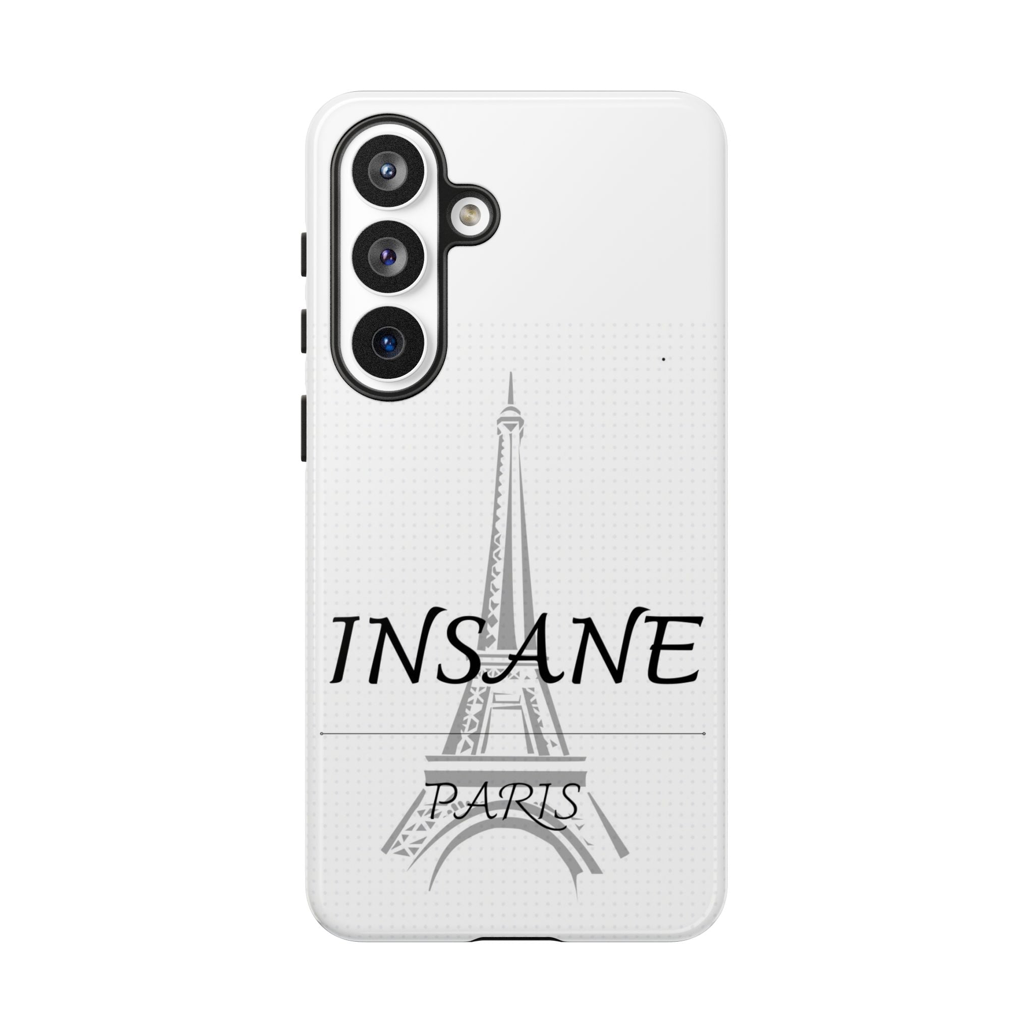 3D Isometric Text Phone Case — Insane