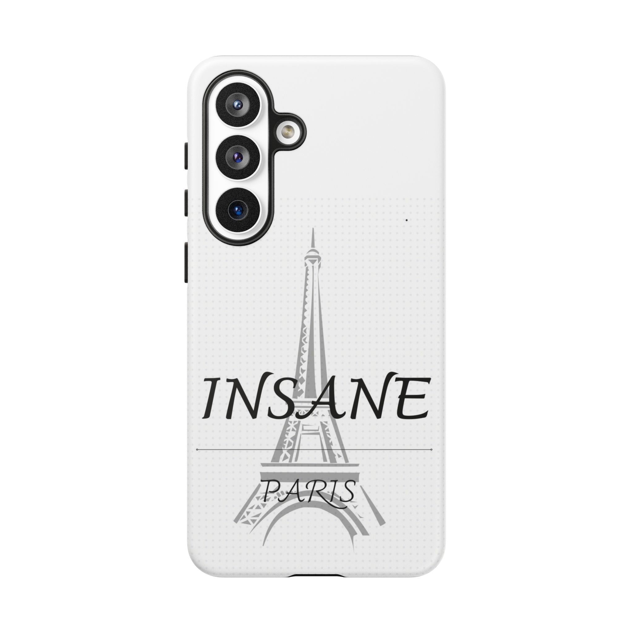 3D Isometric Text Phone Case — Insane