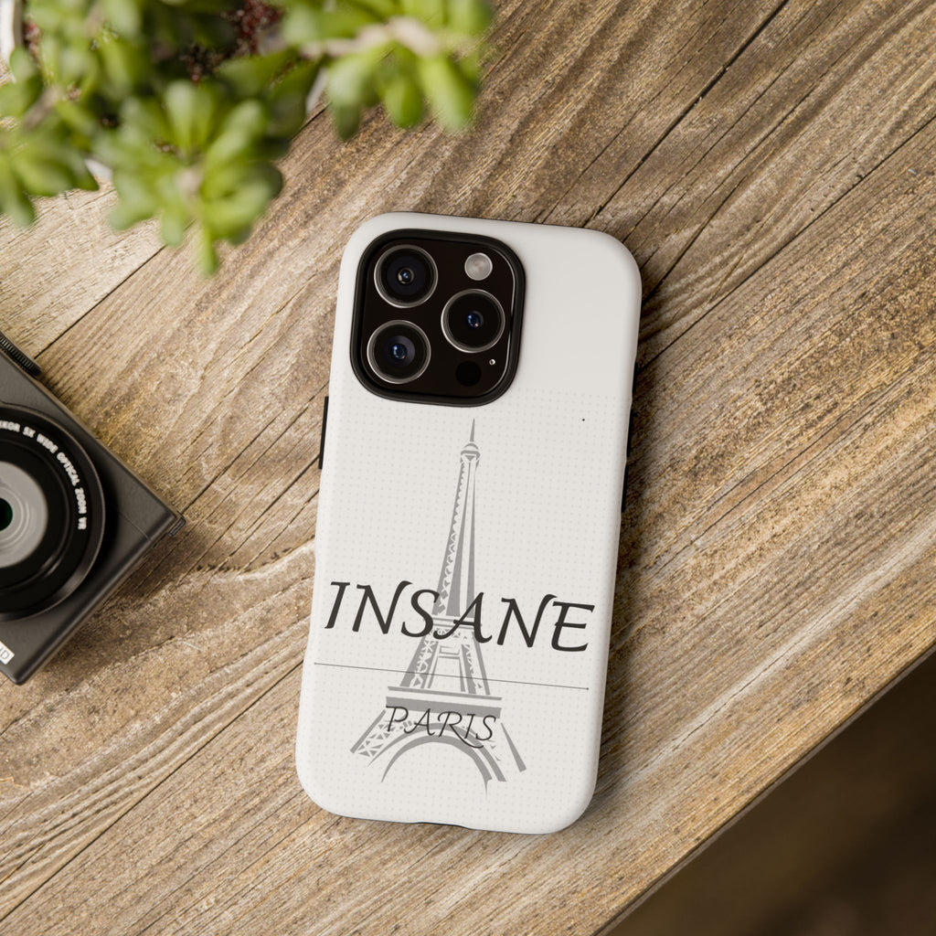 3D Isometric Text Phone Case — Insane
