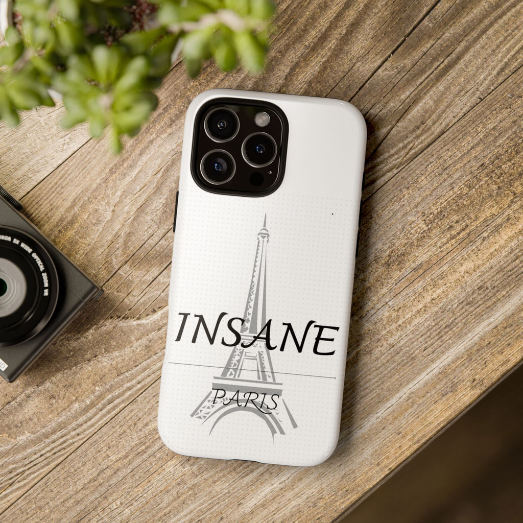 3D Isometric Text Phone Case — Insane