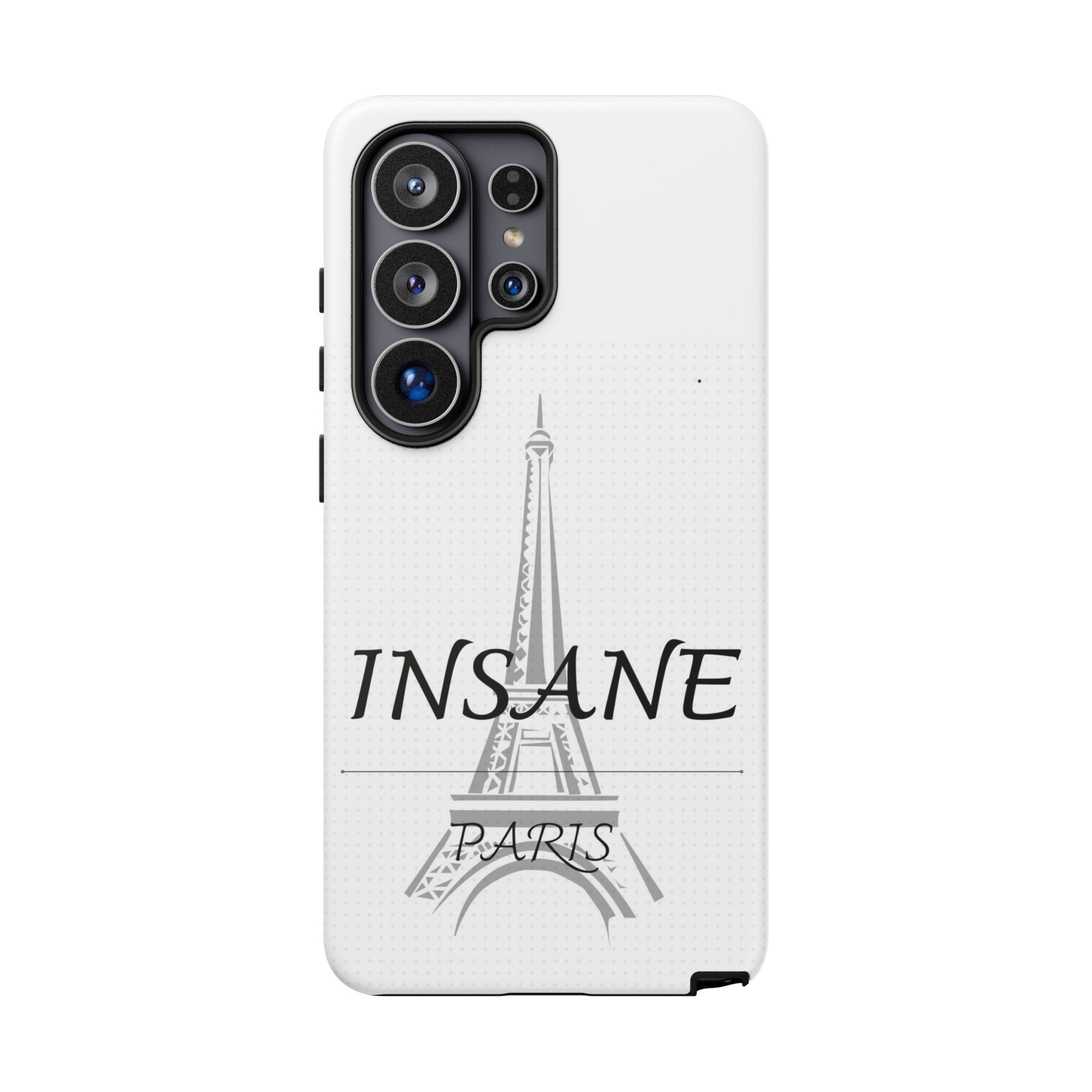 3D Isometric Text Phone Case — Insane