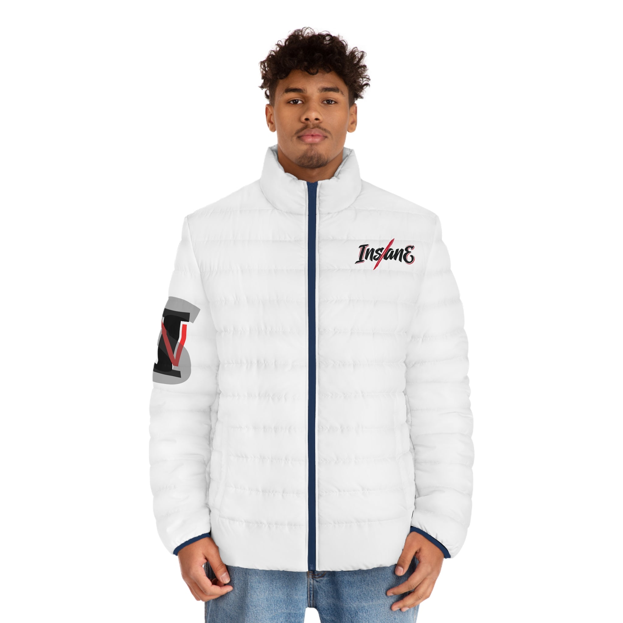 All-Over Print Puffer Jacket — Insane