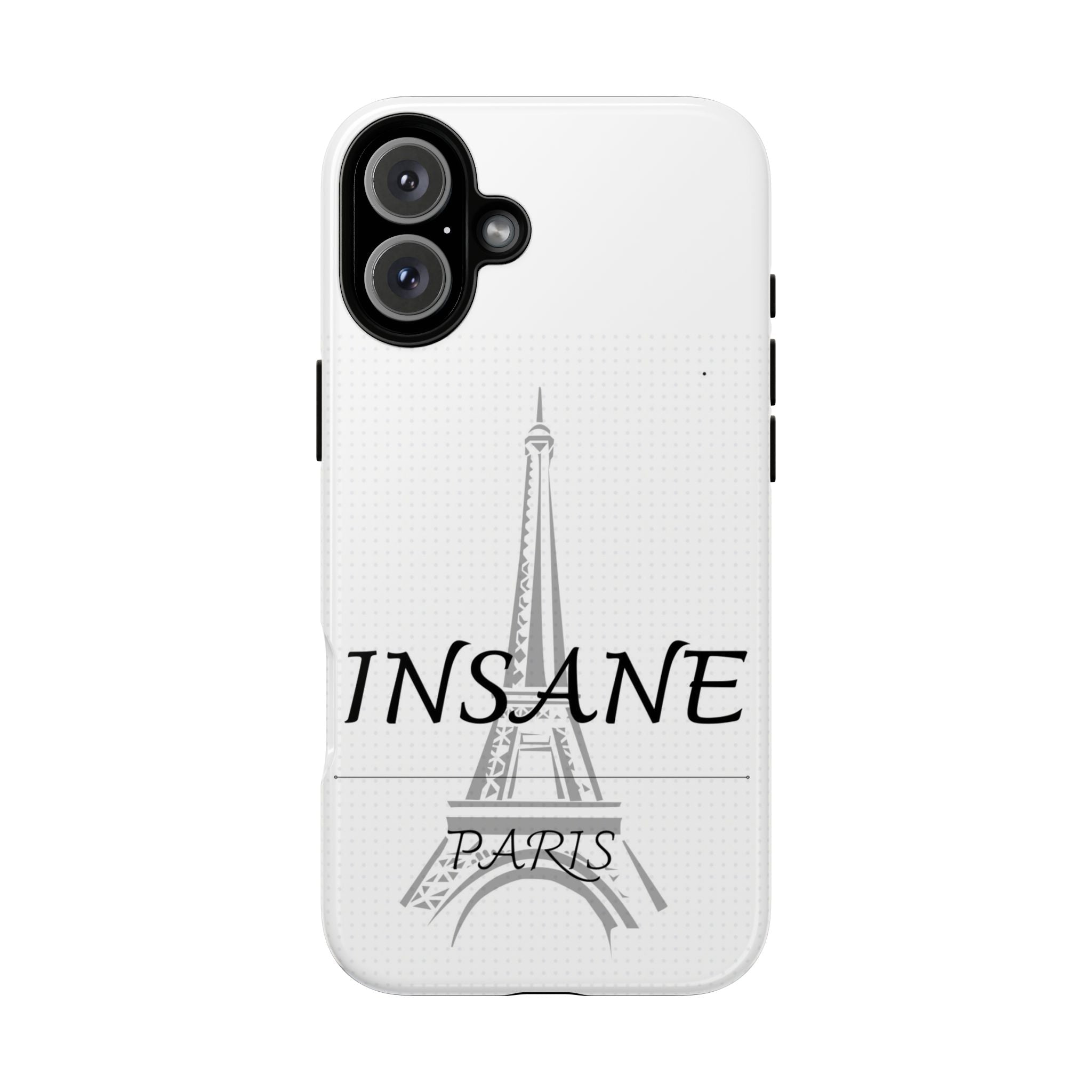 3D Isometric Text Phone Case — Insane