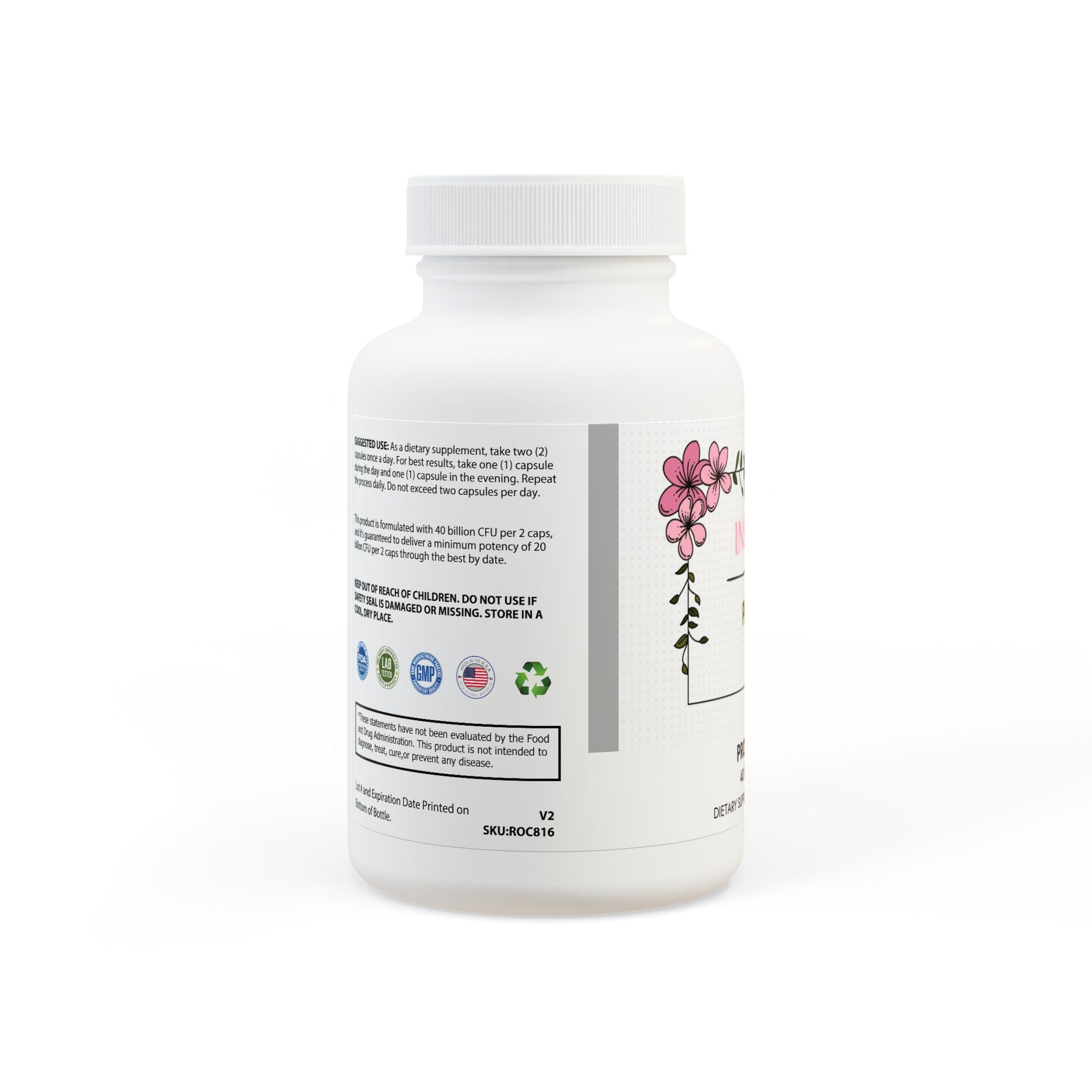 Probiotics Supplement (60 Capsules)