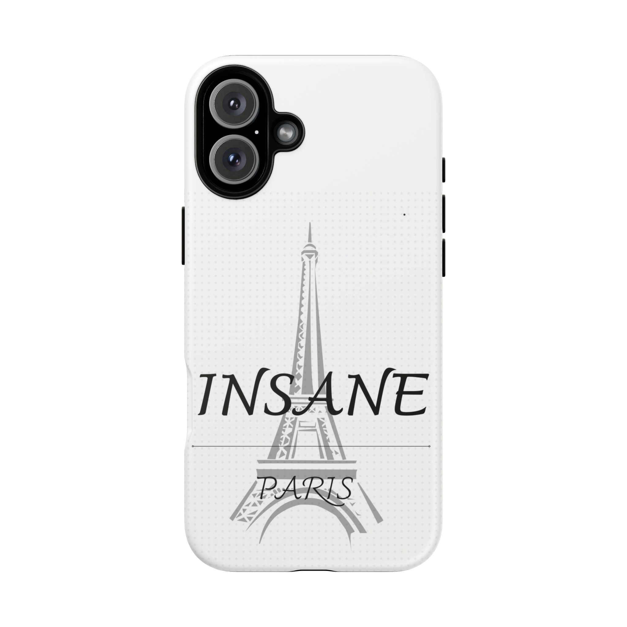 3D Isometric Text Phone Case — Insane