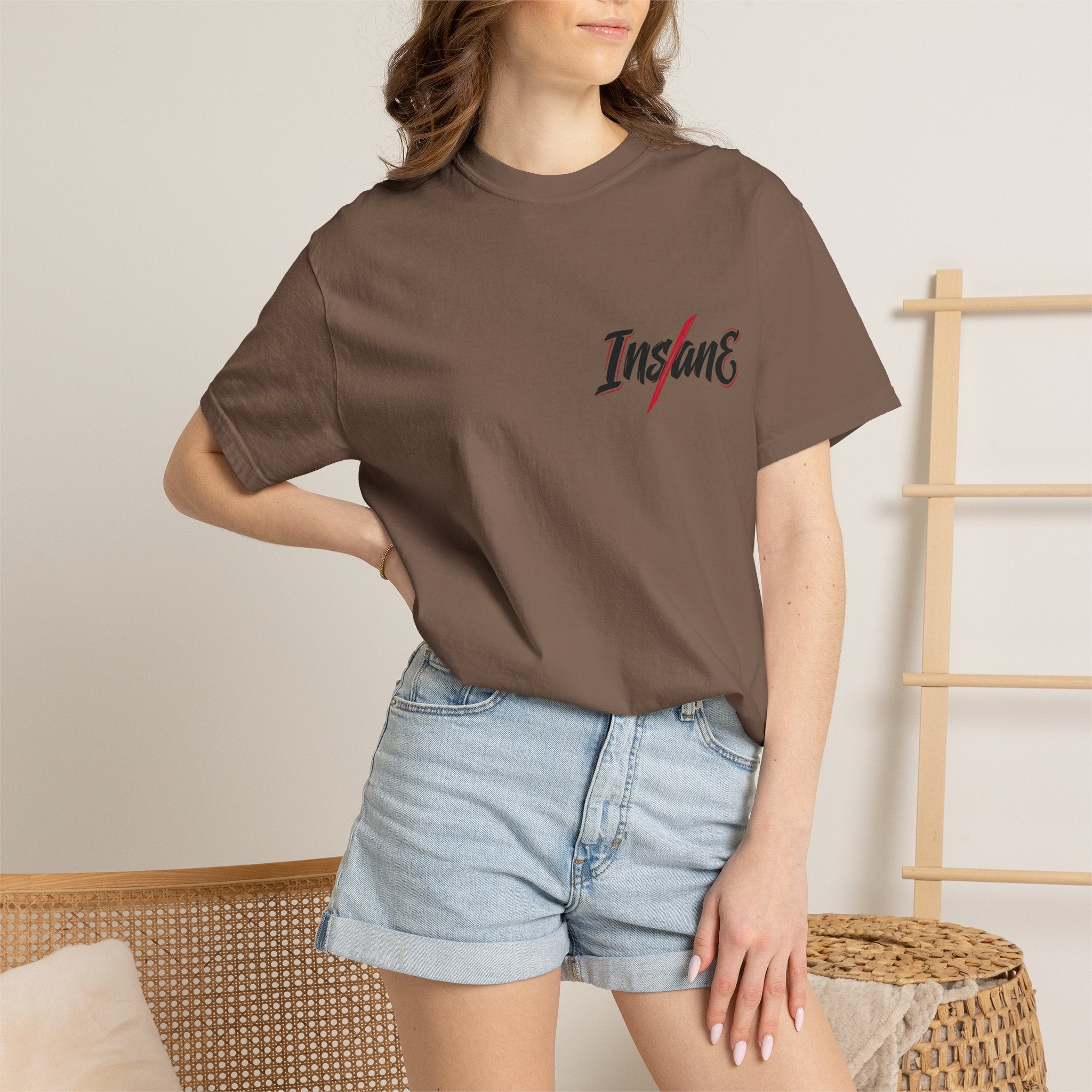 Garment-Dyed Cotton Tee — Insane Streetwear