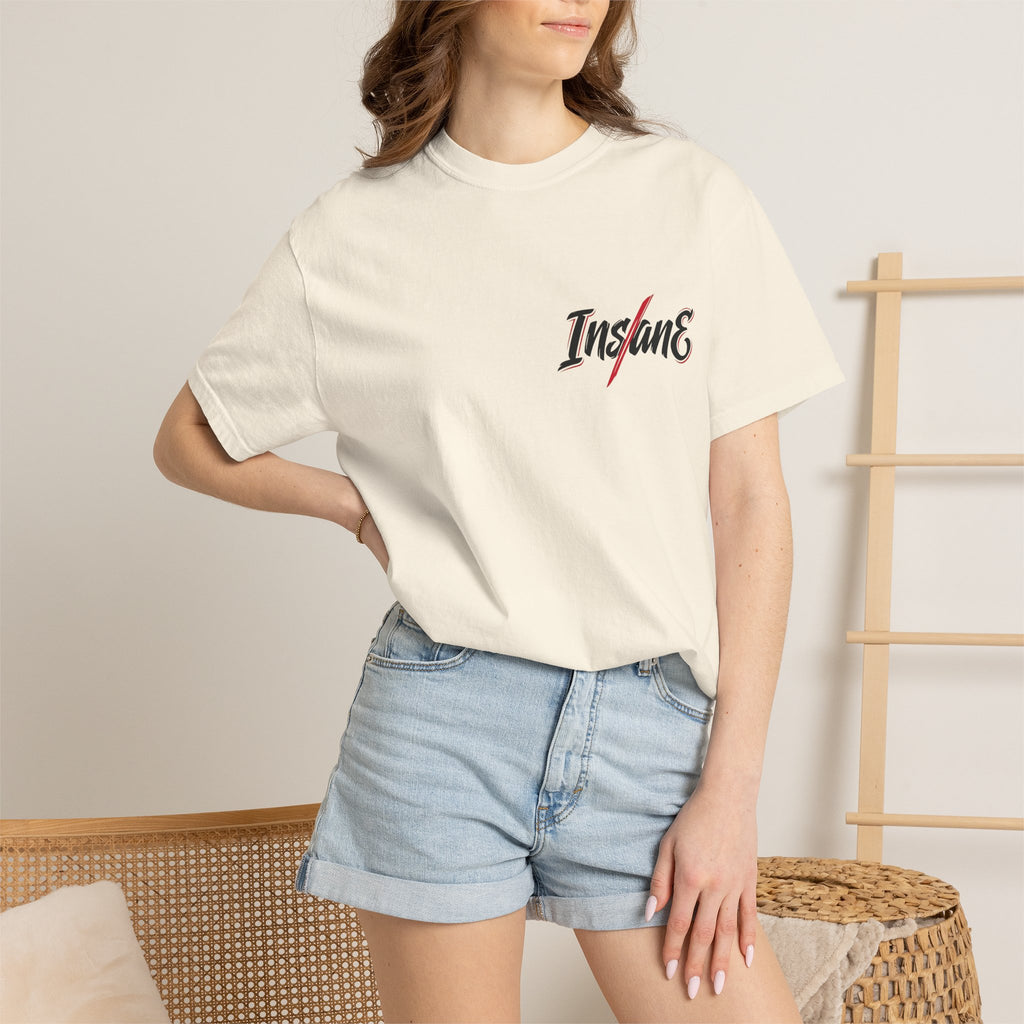 Garment-Dyed Cotton Tee — Insane Streetwear
