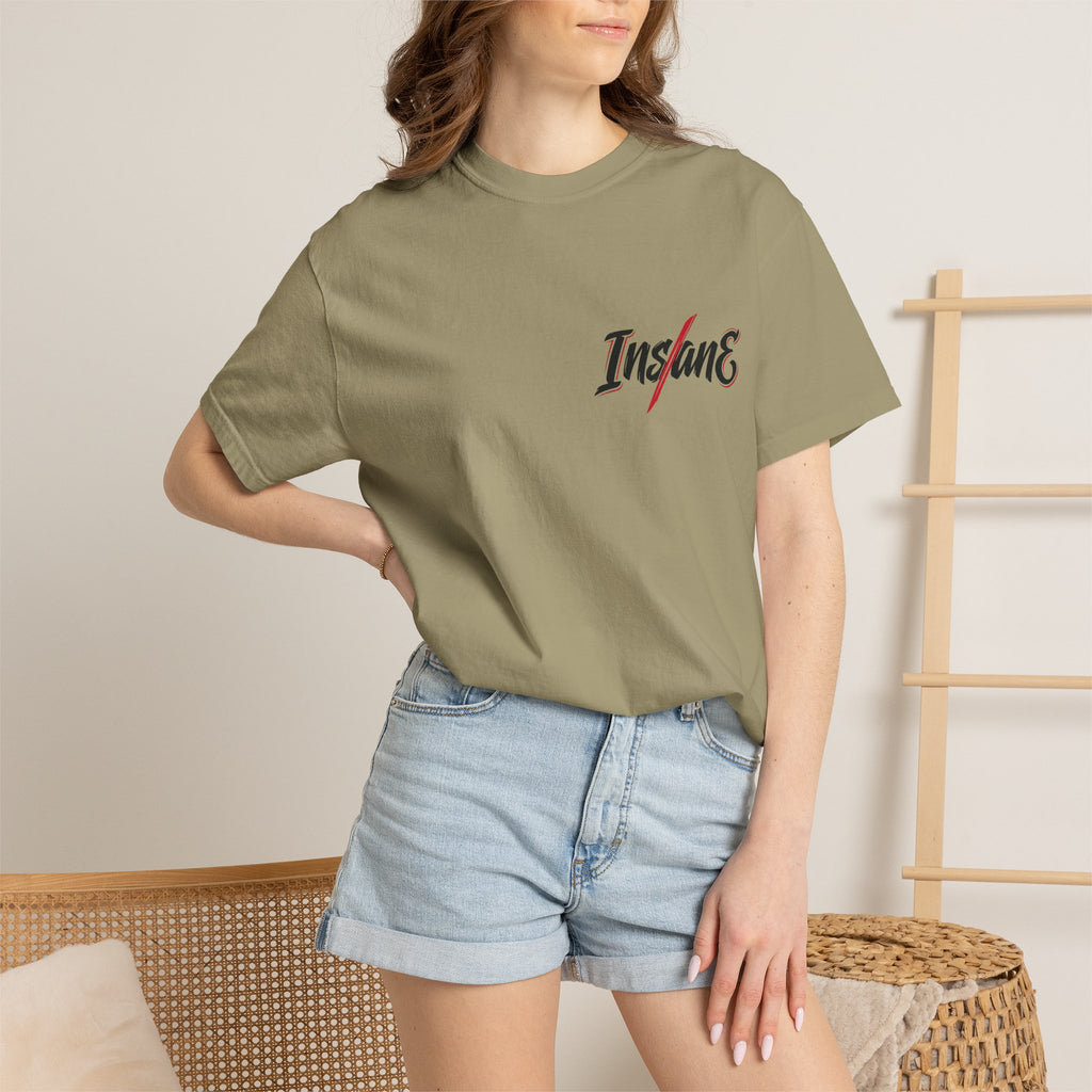 Garment-Dyed Cotton Tee — Insane Streetwear