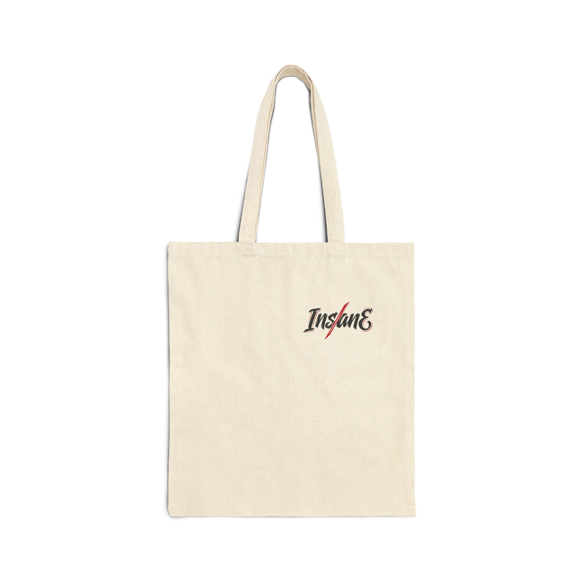 Graphic Canvas Tote Bag — Insane