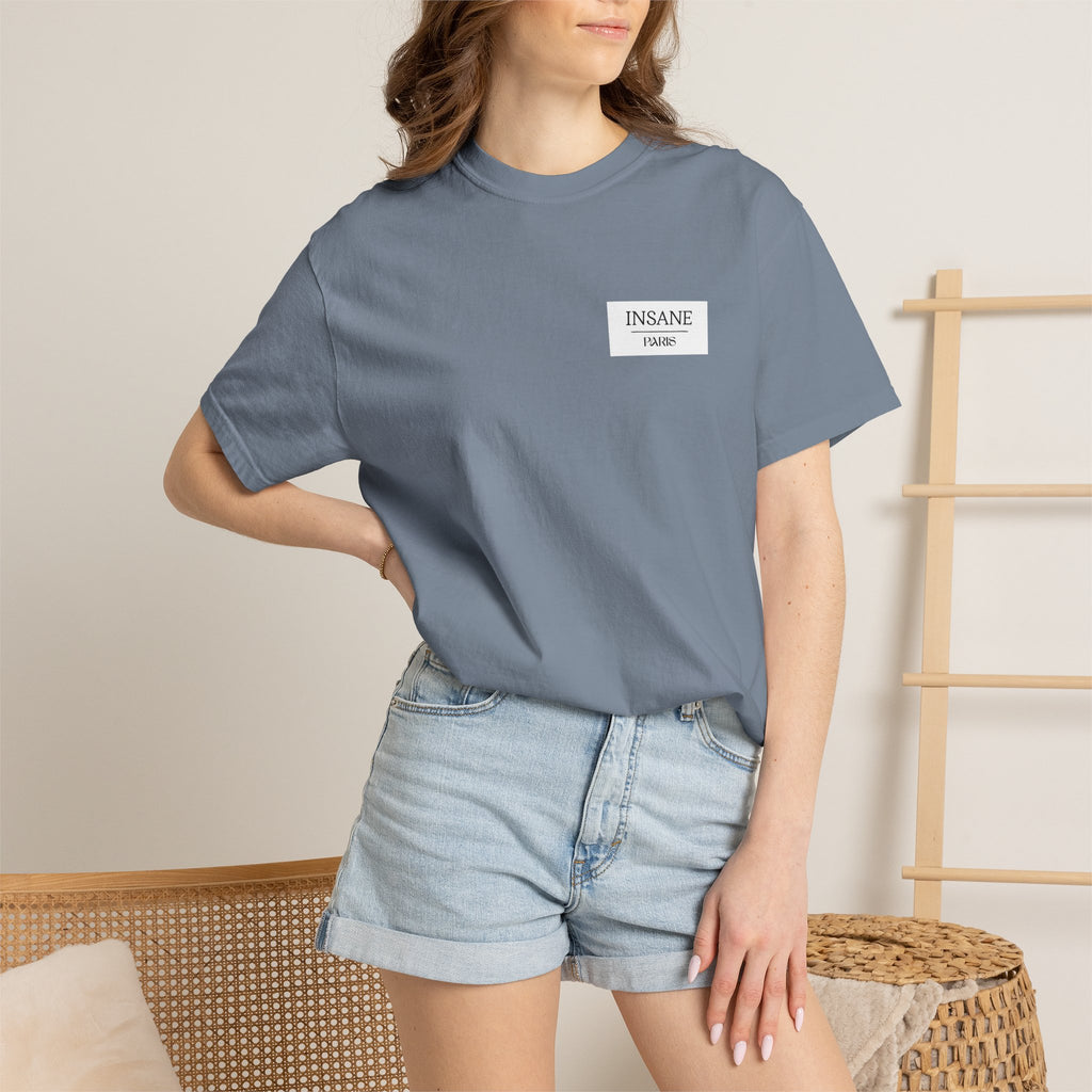 Minimalist Chest Text Tee — Insane