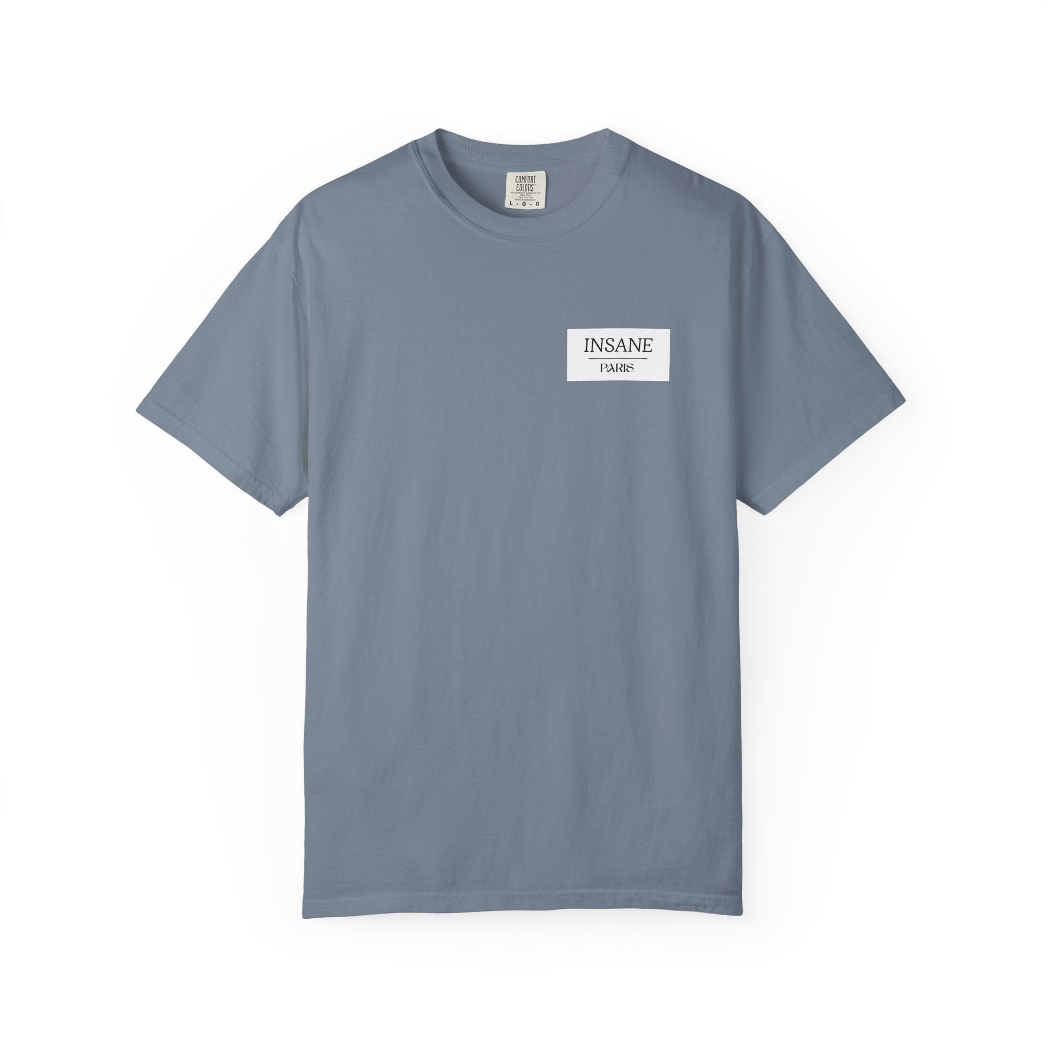 Minimalist Chest Text Tee — Insane