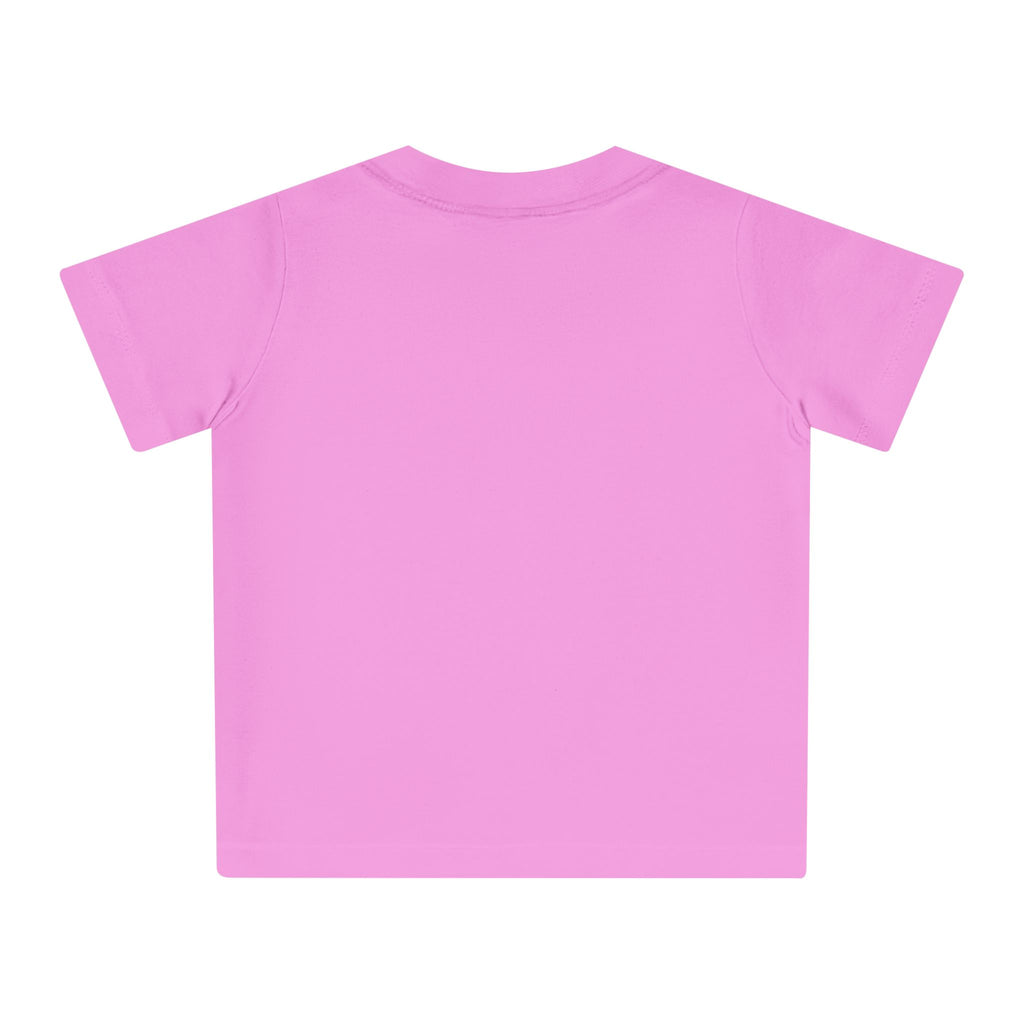Pink Princess Script Pocket Tee — Baby Gift