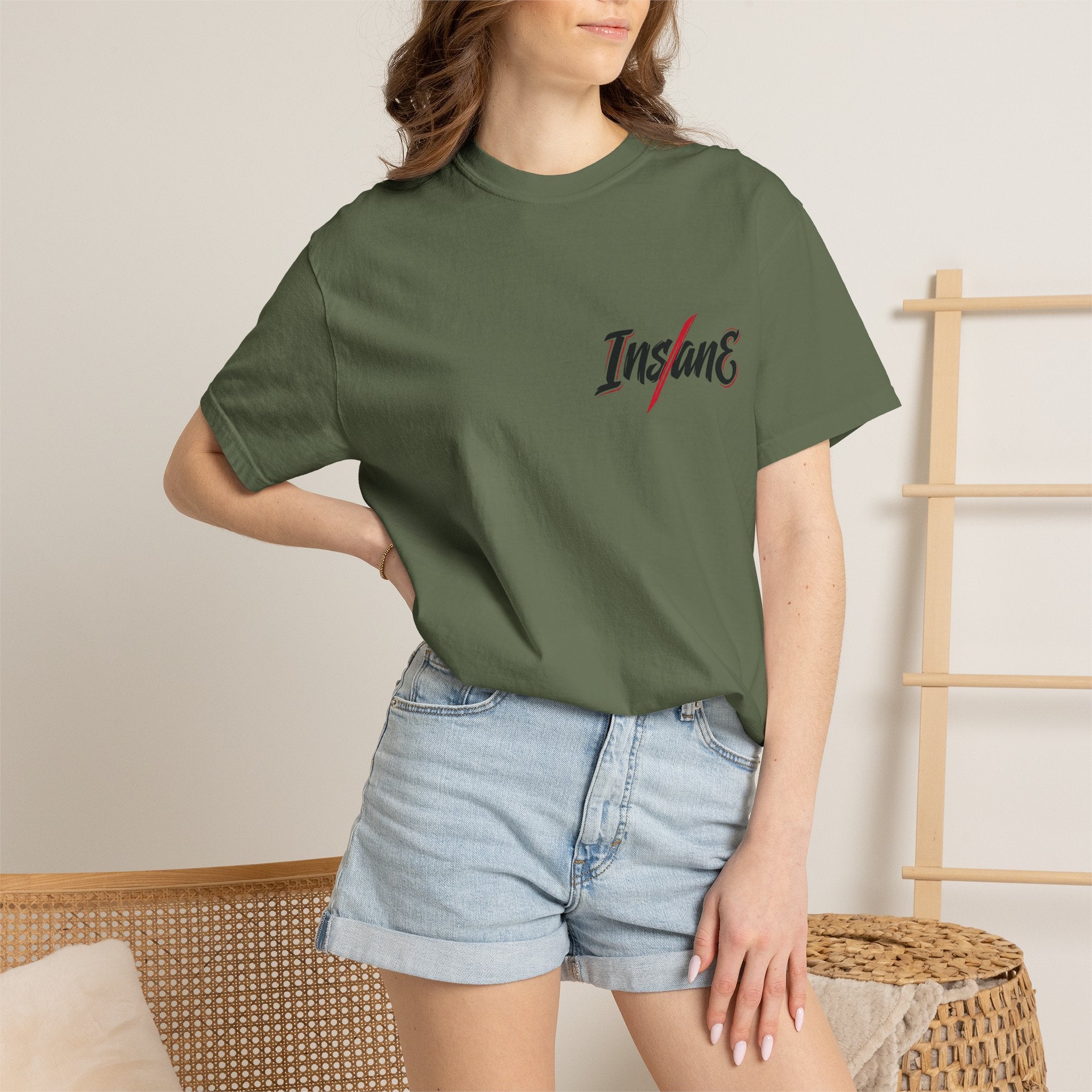 Garment-Dyed Cotton Tee — Insane Streetwear