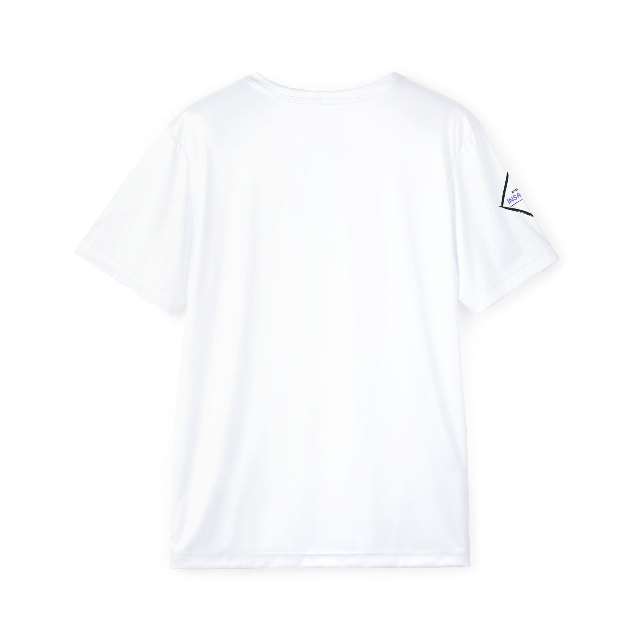 White Logo Athletic Sports Jersey — Insane