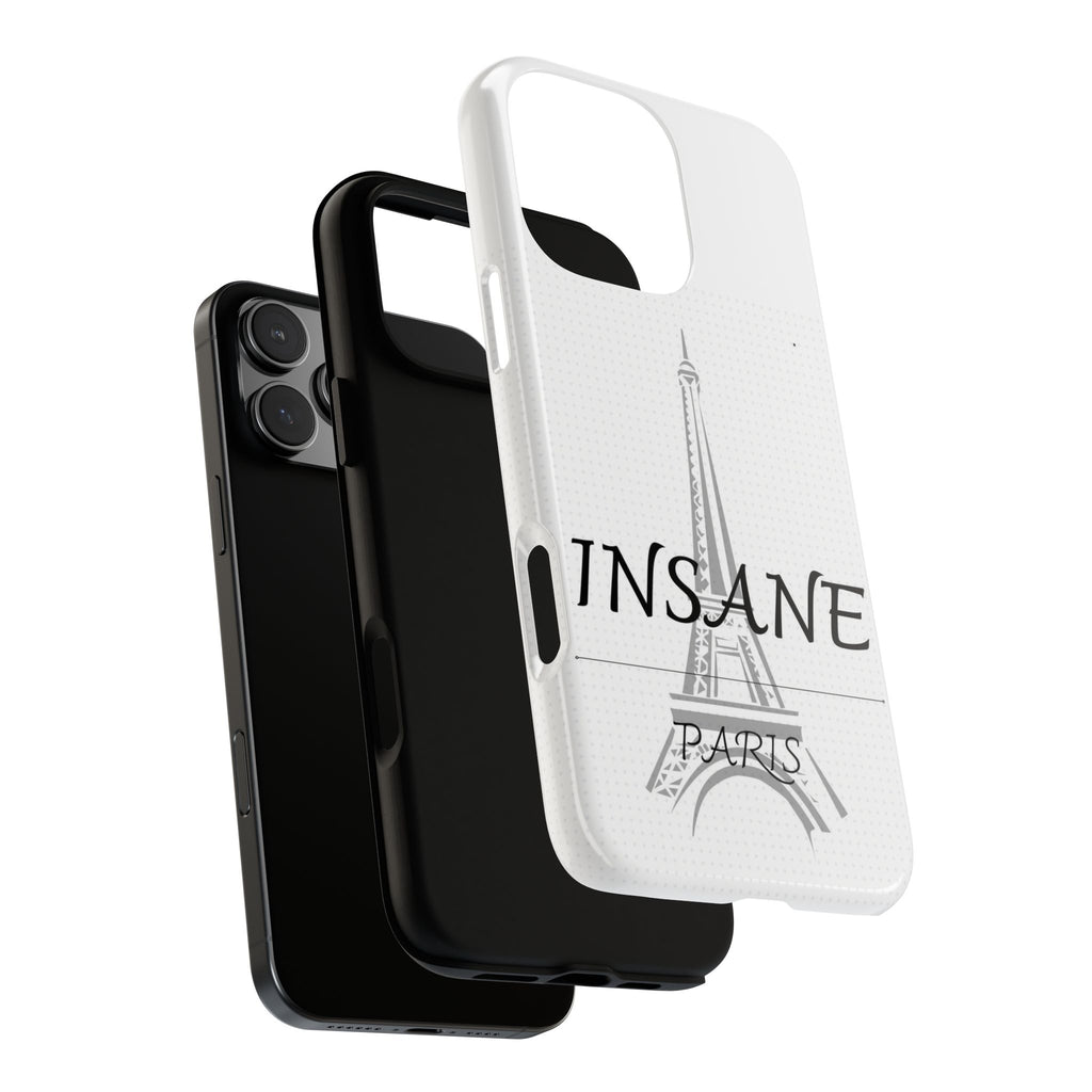 3D Isometric Text Phone Case — Insane