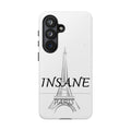 3D Isometric Text Phone Case — Insane