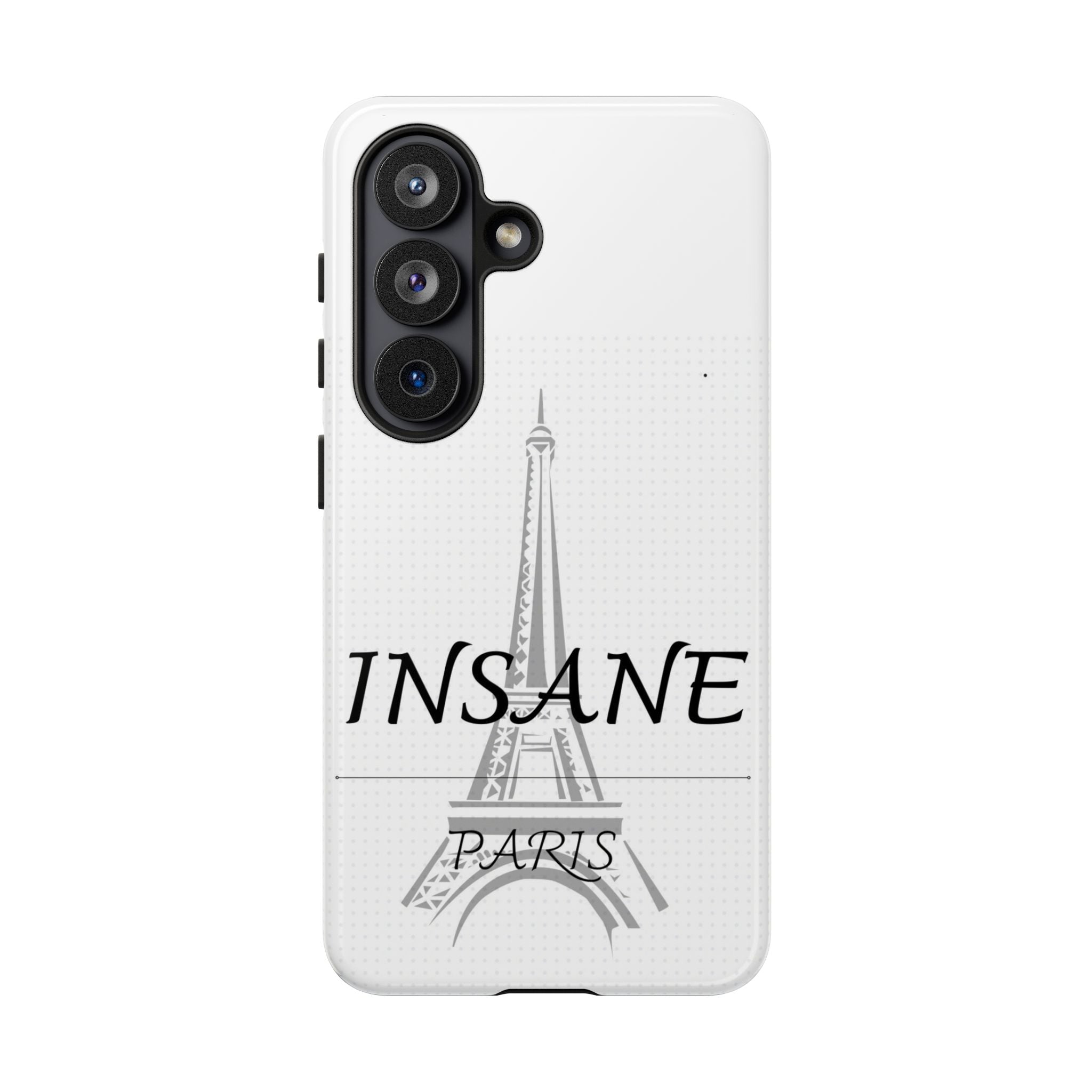 3D Isometric Text Phone Case — Insane